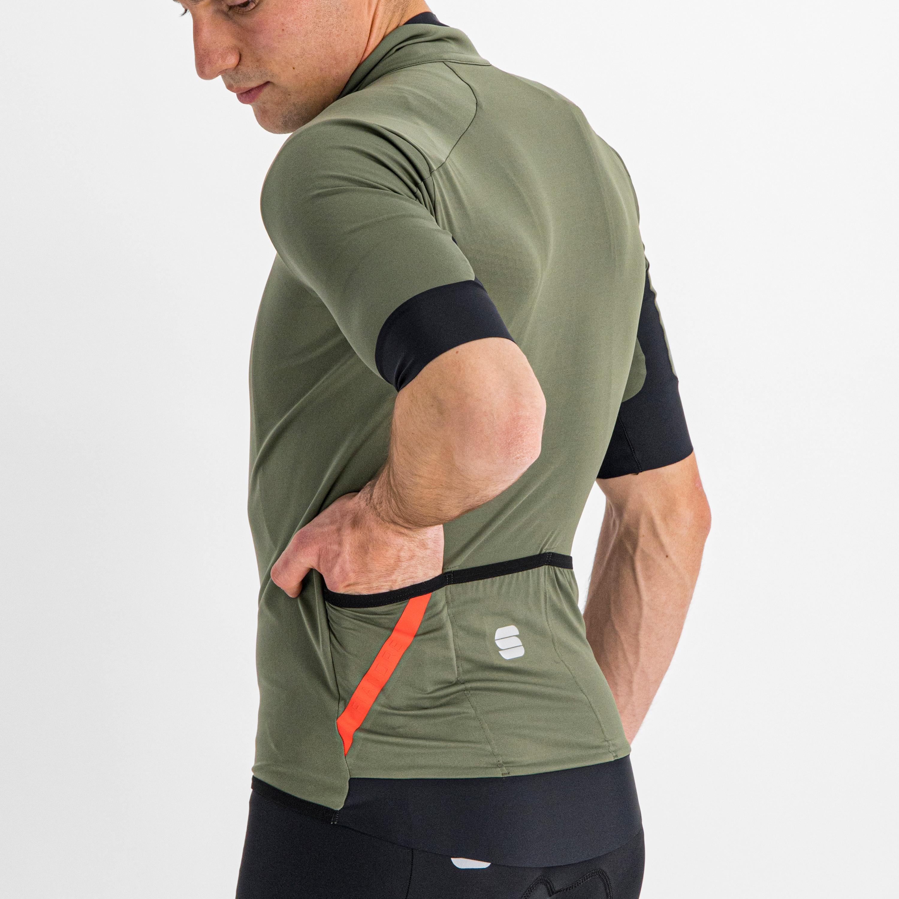 Fiandre light no rain jacket short sleeve - beetle - sportful