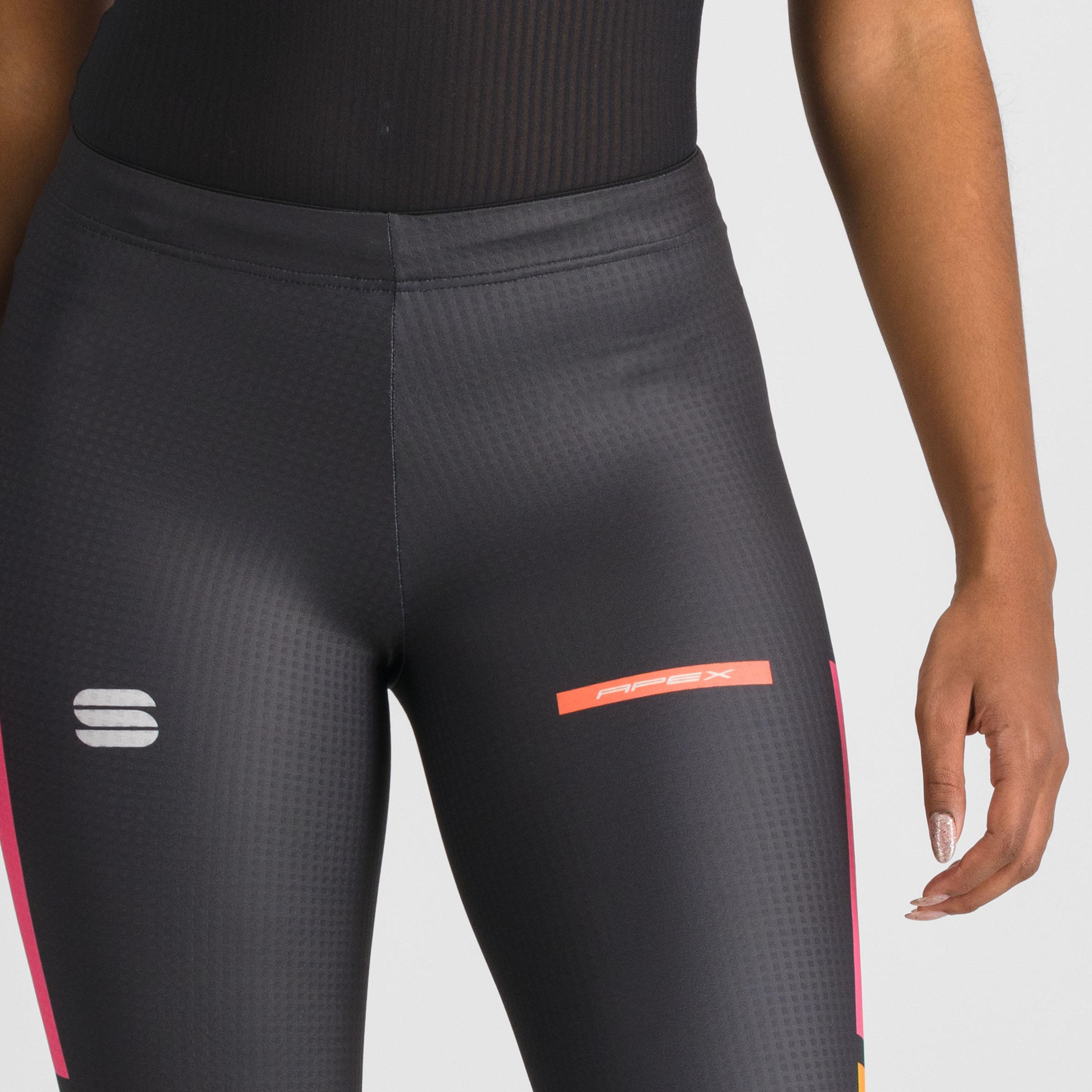 Apex w tight - black/raspberry pink - sportful