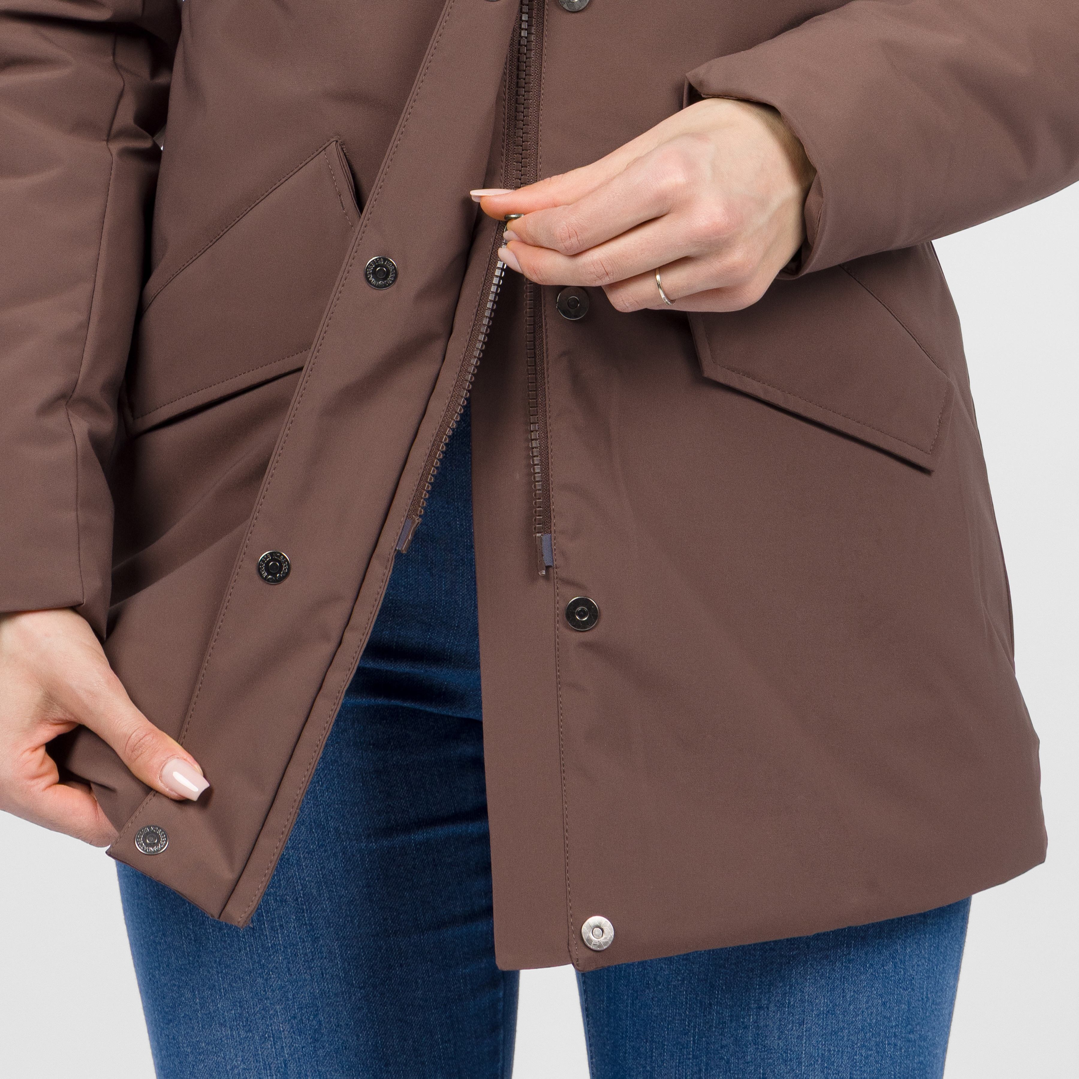 Vandelli w parka - gianduia brown - karpos