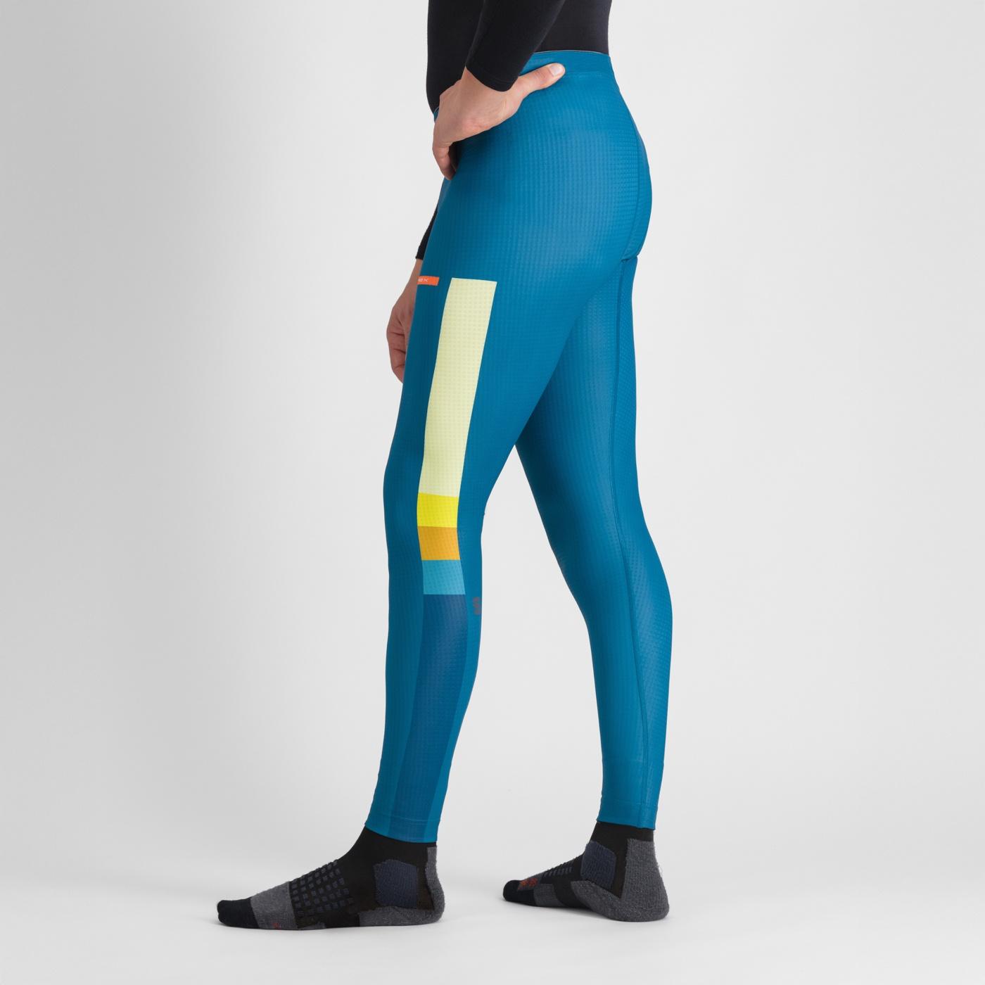 Apex tight - blue corsair/green/yellow - sportful