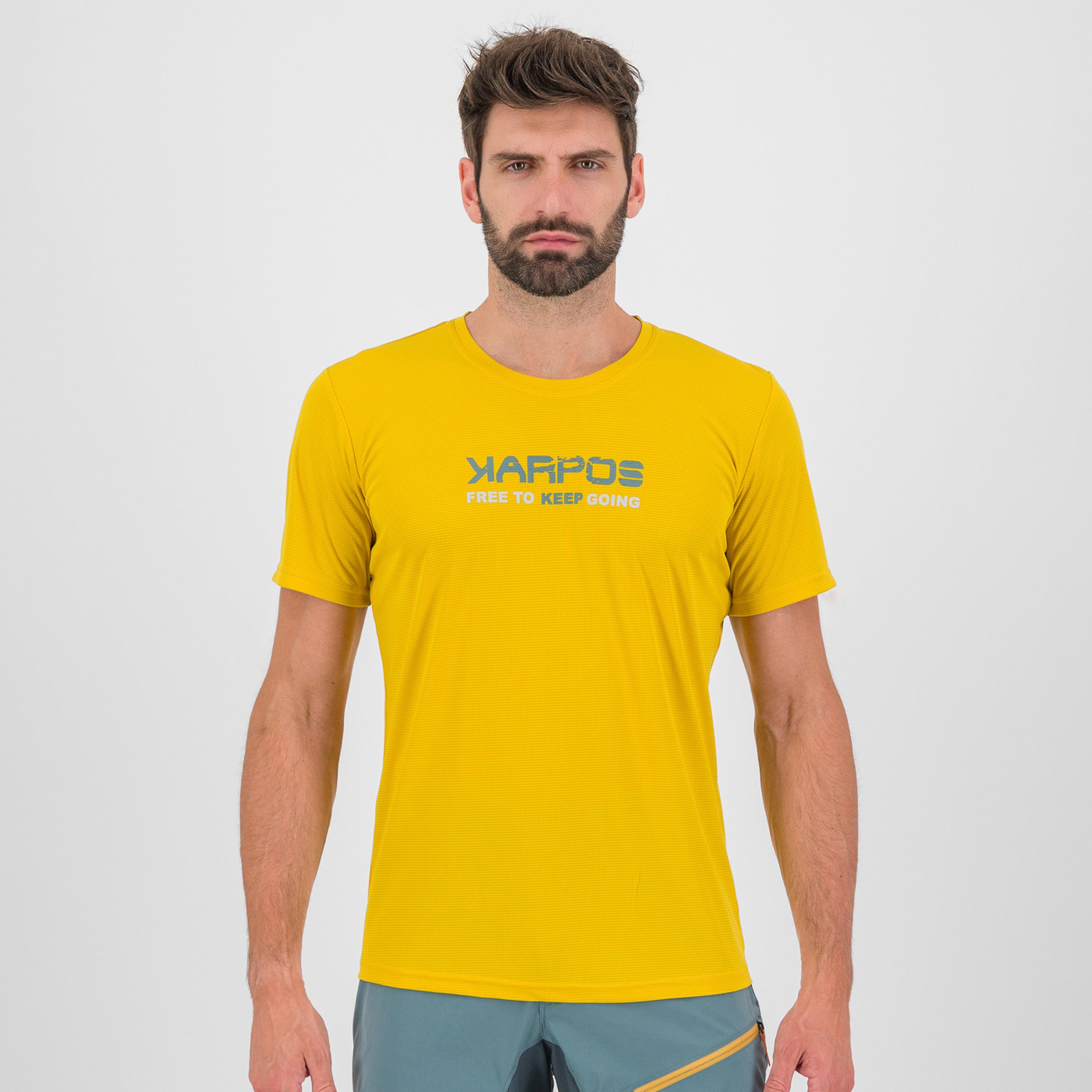 Val federia tee - lemon curry print 1 - karpos