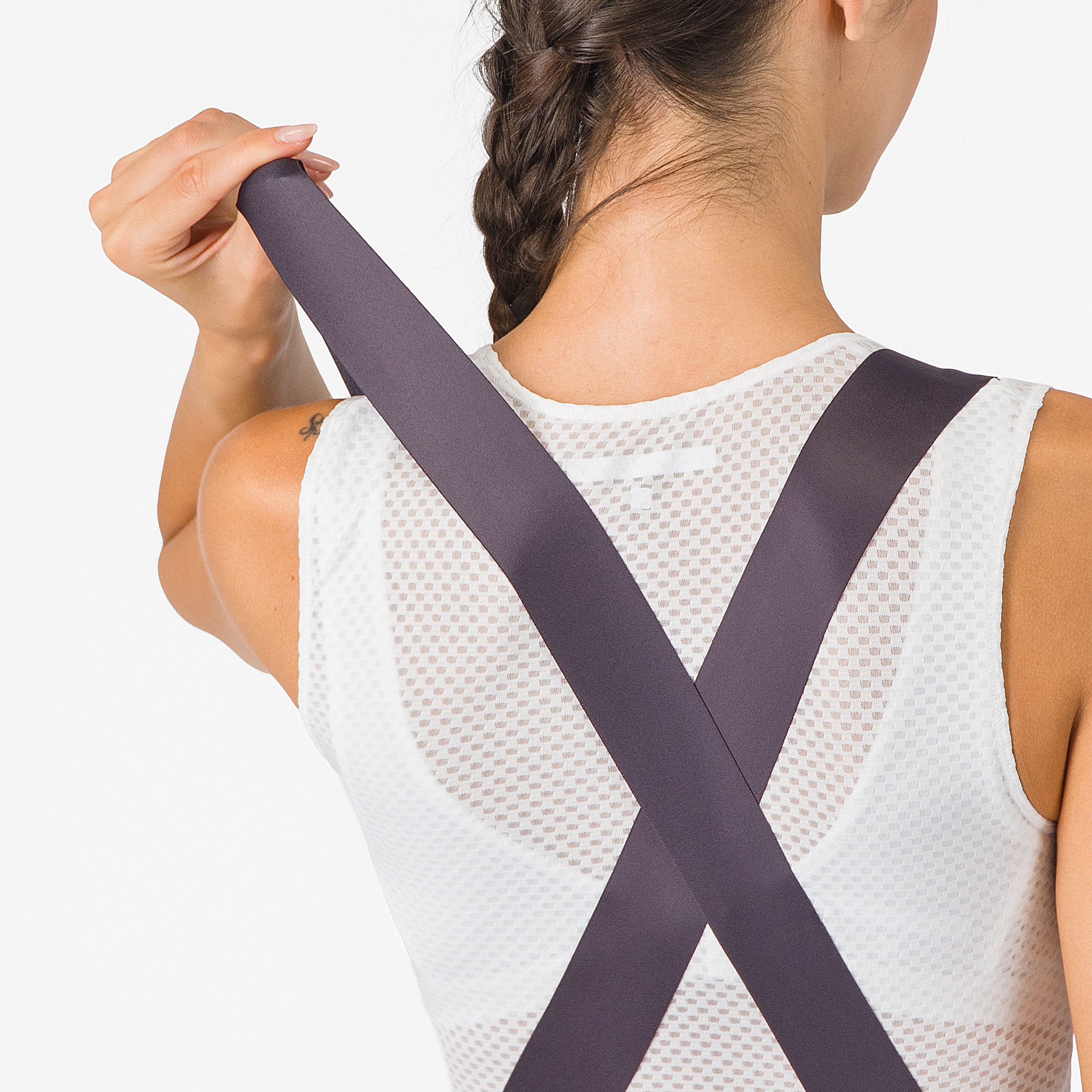 Prima 2 dt bibshort - dark night shade/deep purple - castelli