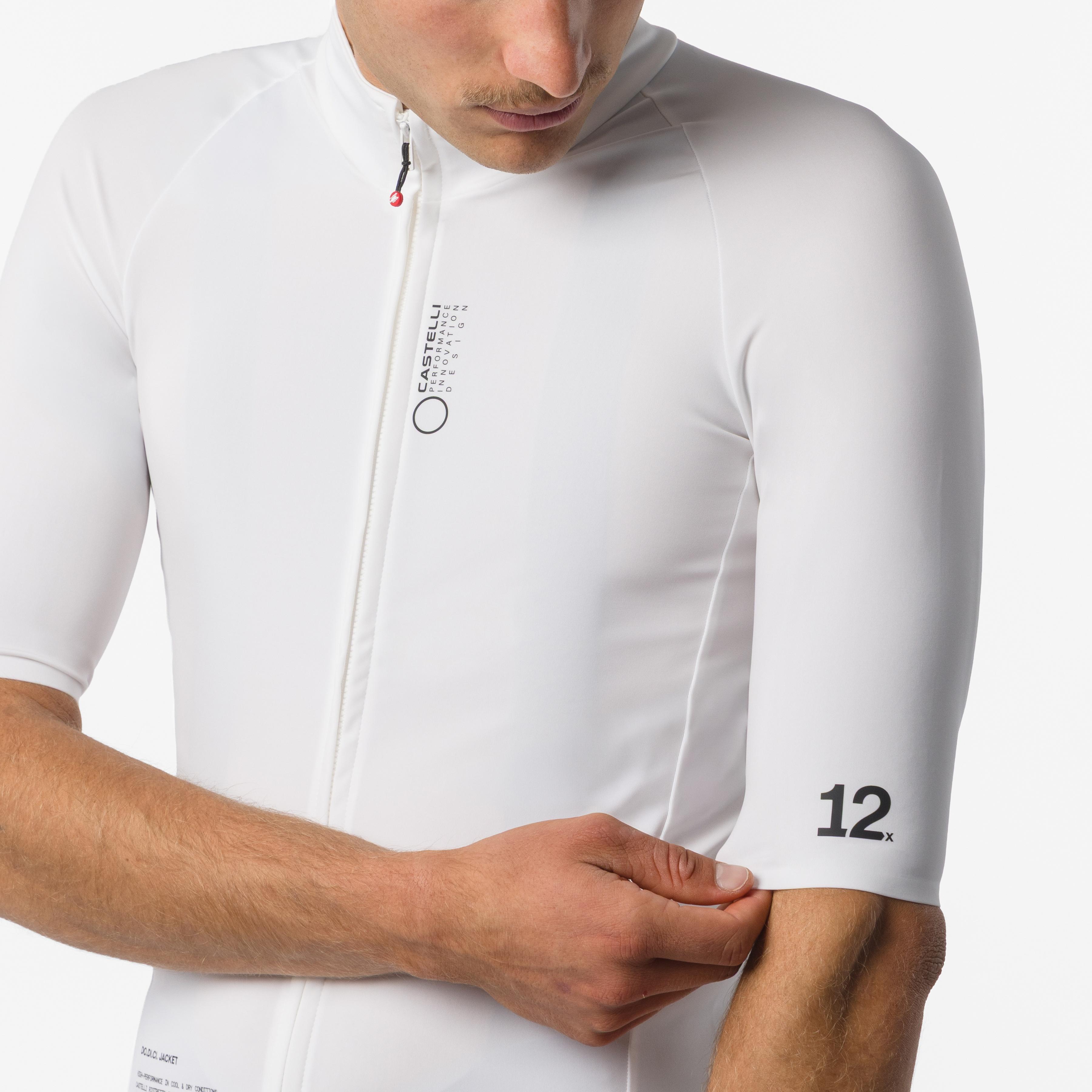 Do,di,ci, short sleeve jacket - ivory - castelli