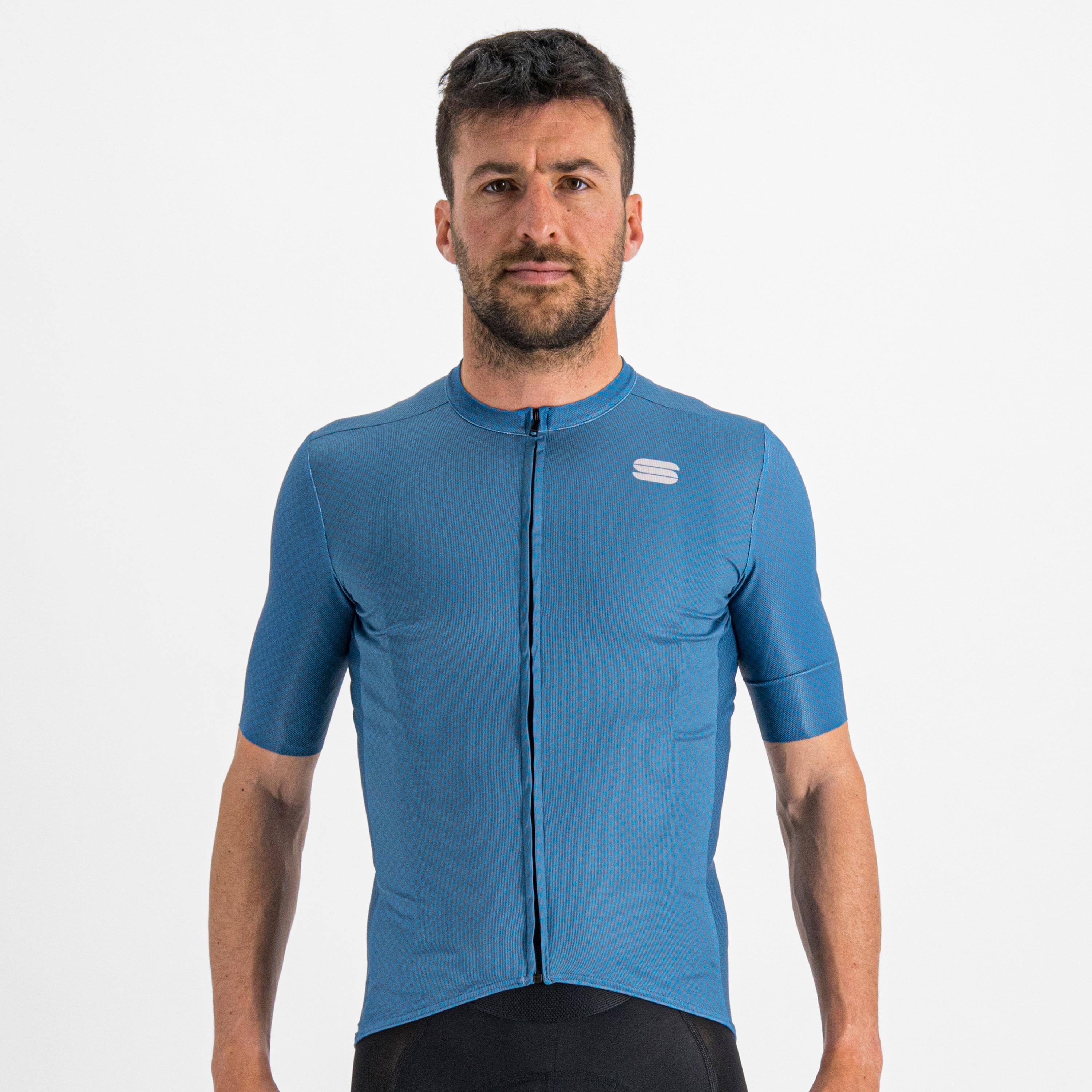 Checkmate jersey - blue sea berry blue - sportful