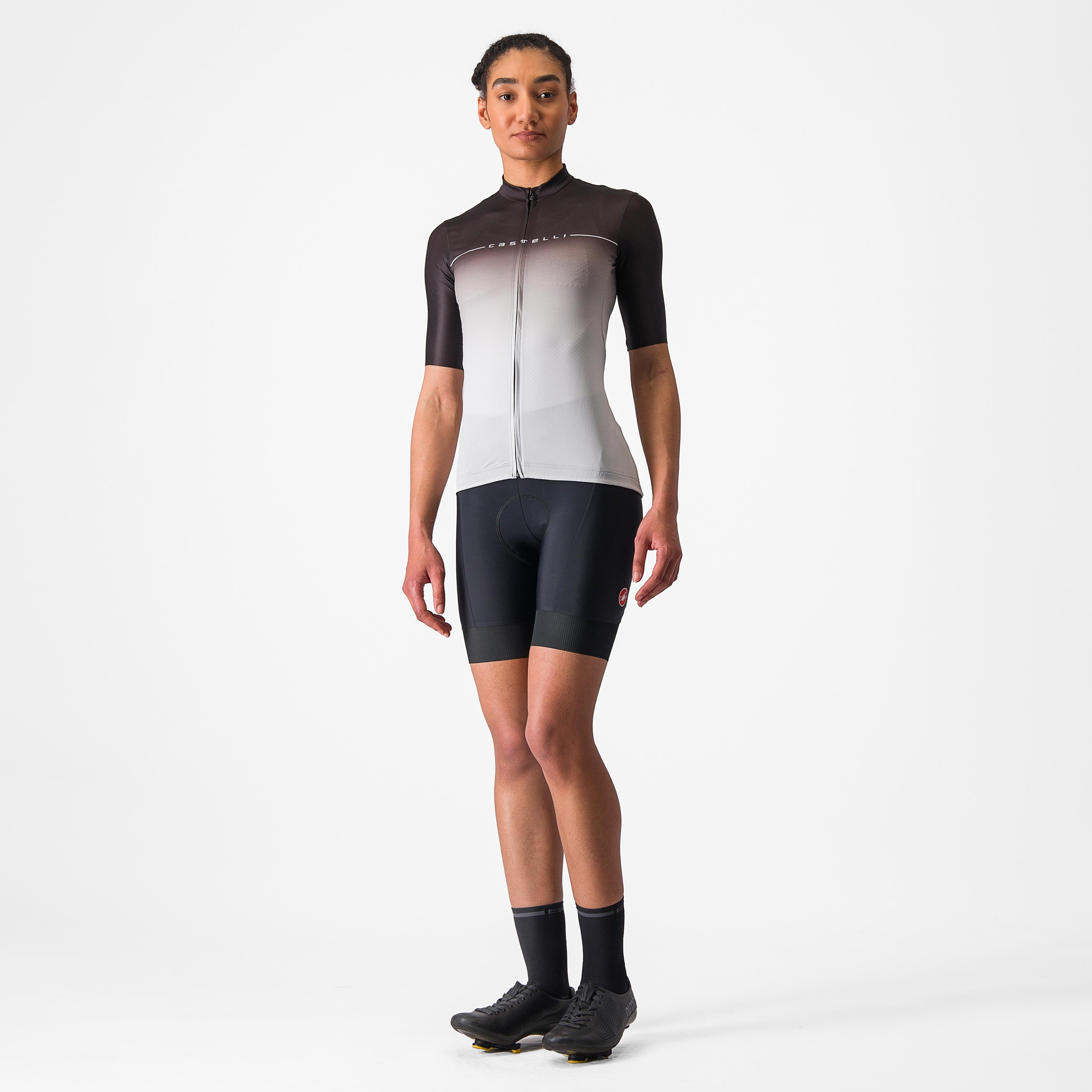 Salita jersey - light black/silver gray-white - castelli