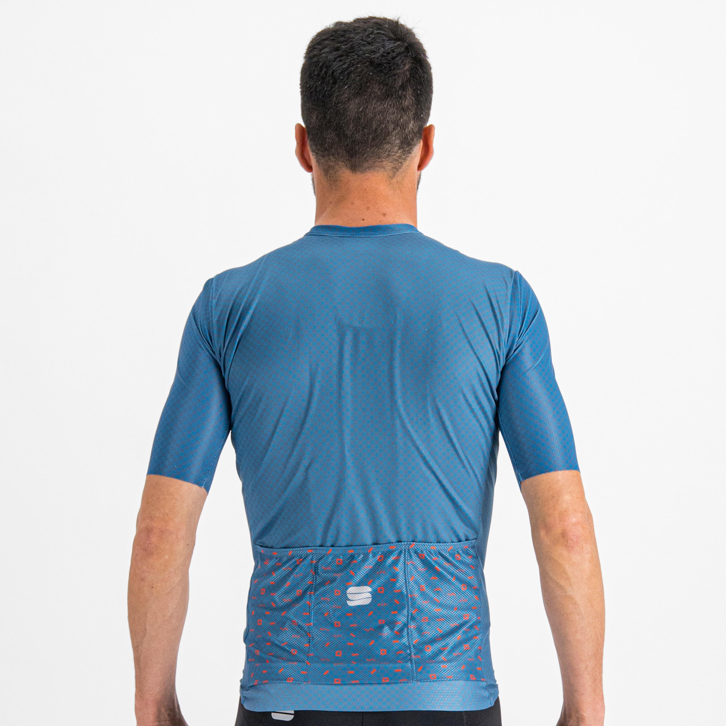 Checkmate jersey - blue sea berry blue - sportful