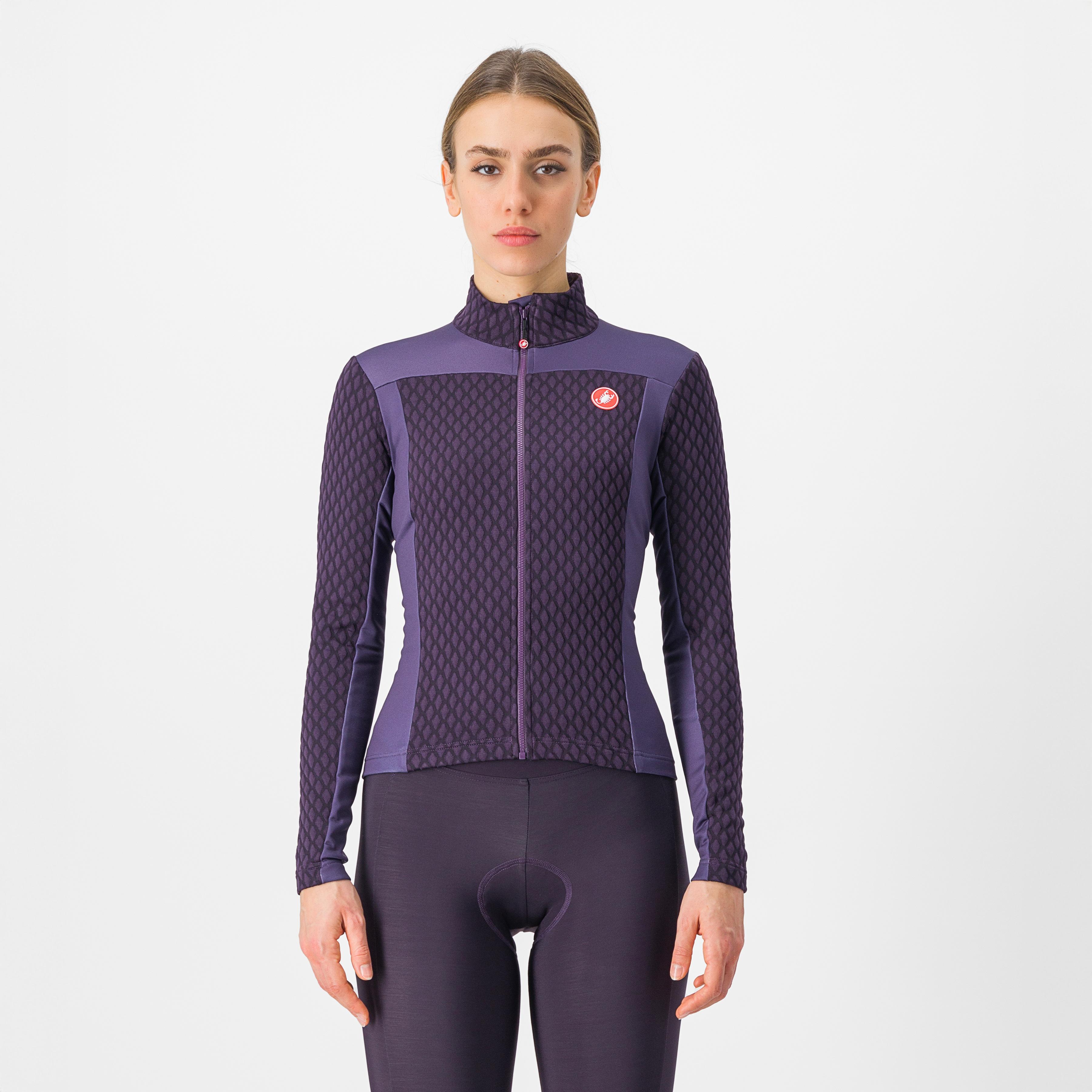 Sfida 2 jersey fz - night shade - castelli