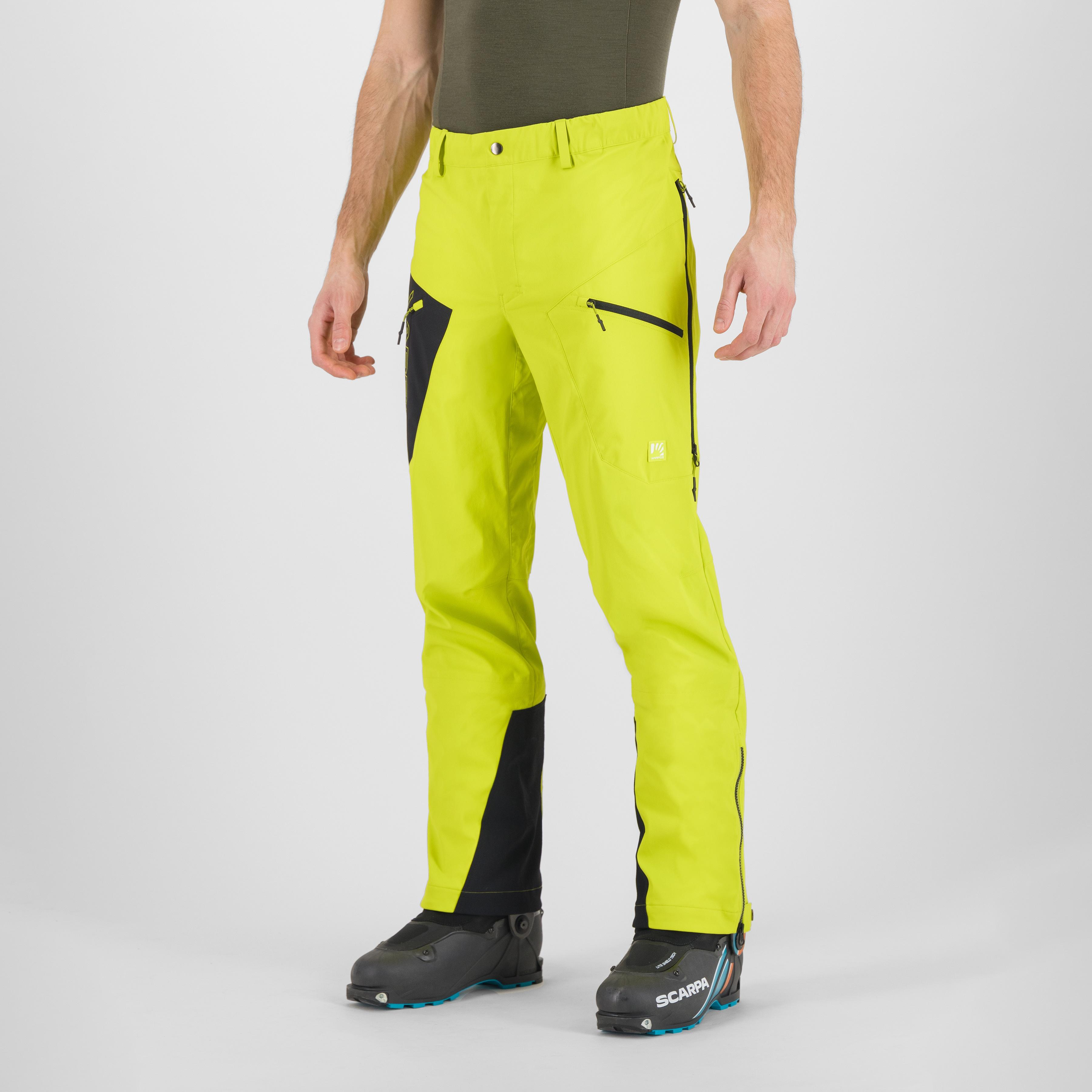Pizzo bianco pants - acid lime/black - karpos