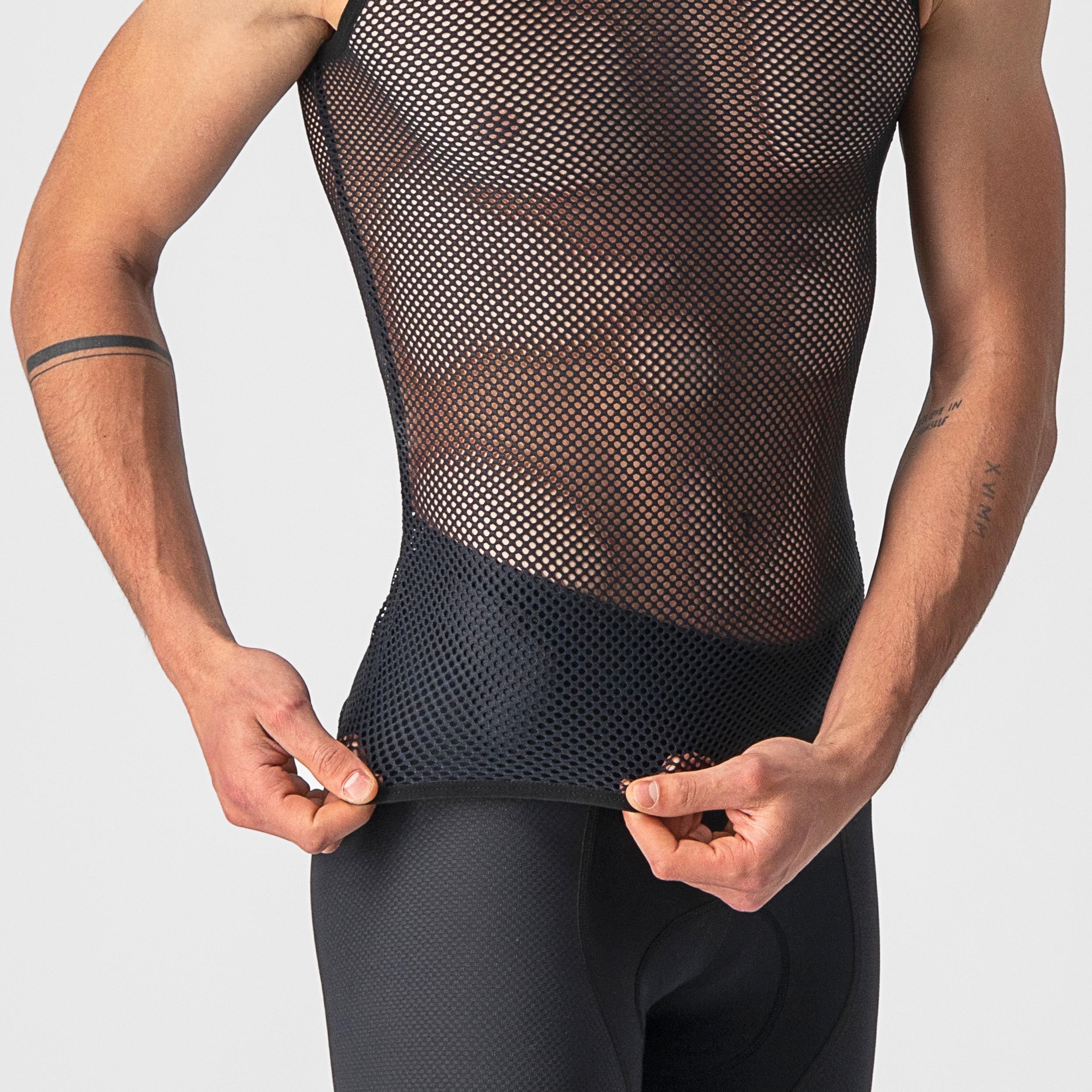 Core mesh 3 sleeveless - black - castelli