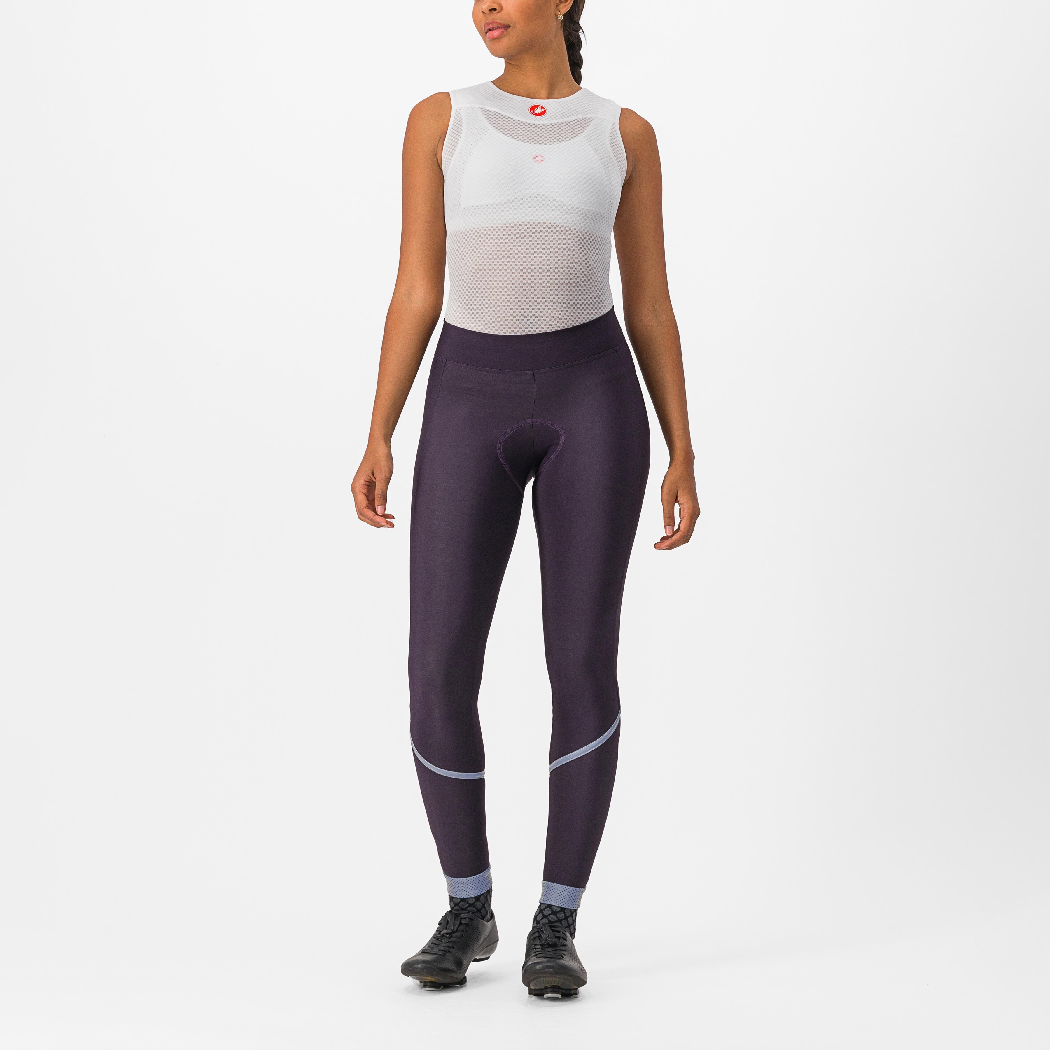 Velocissima thermal tight - dark night shade/silver reflex - castelli