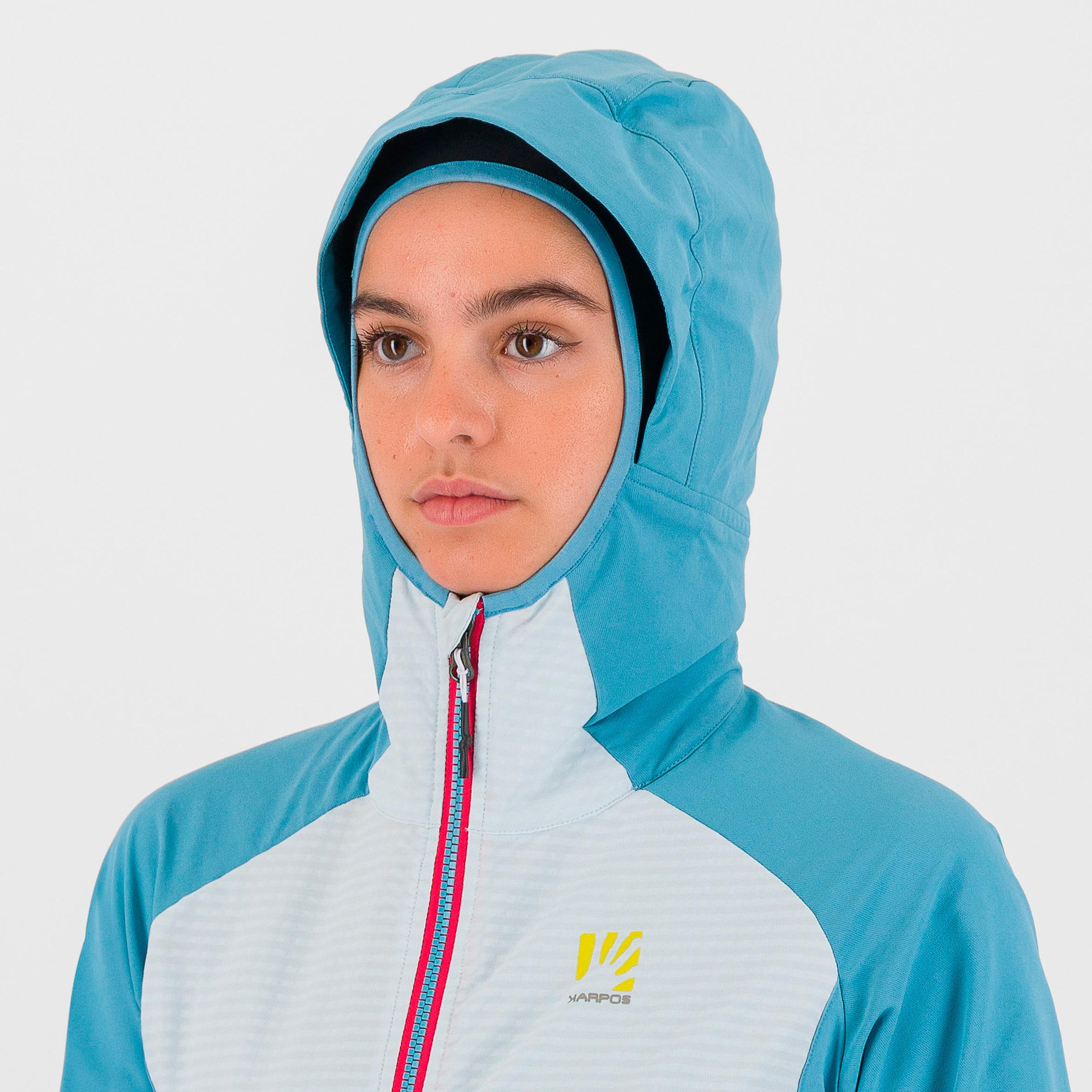 Lede w jacket - sky writing/delphinium - karpos