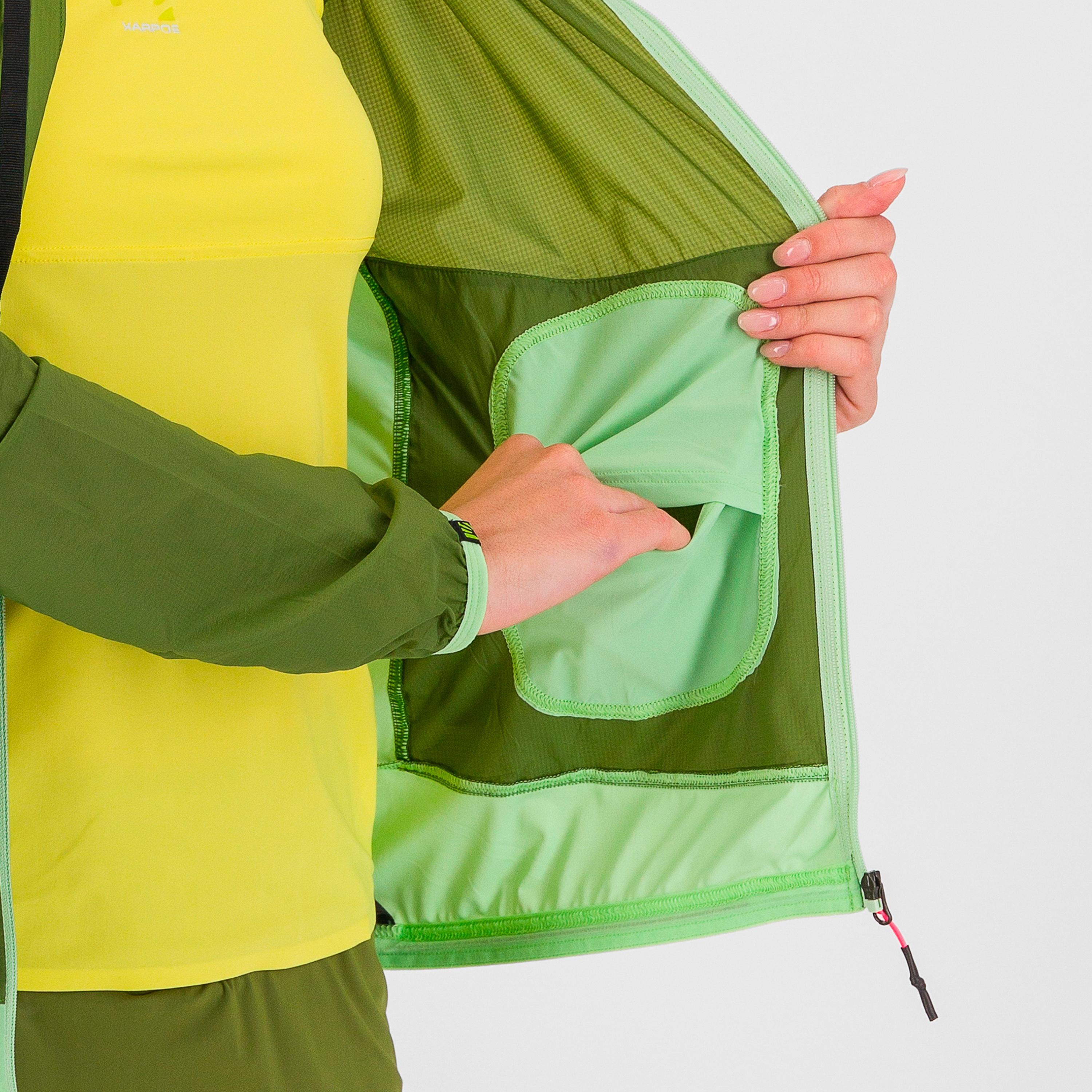 Lot evo w jacket - cedar green/arcadian - karpos