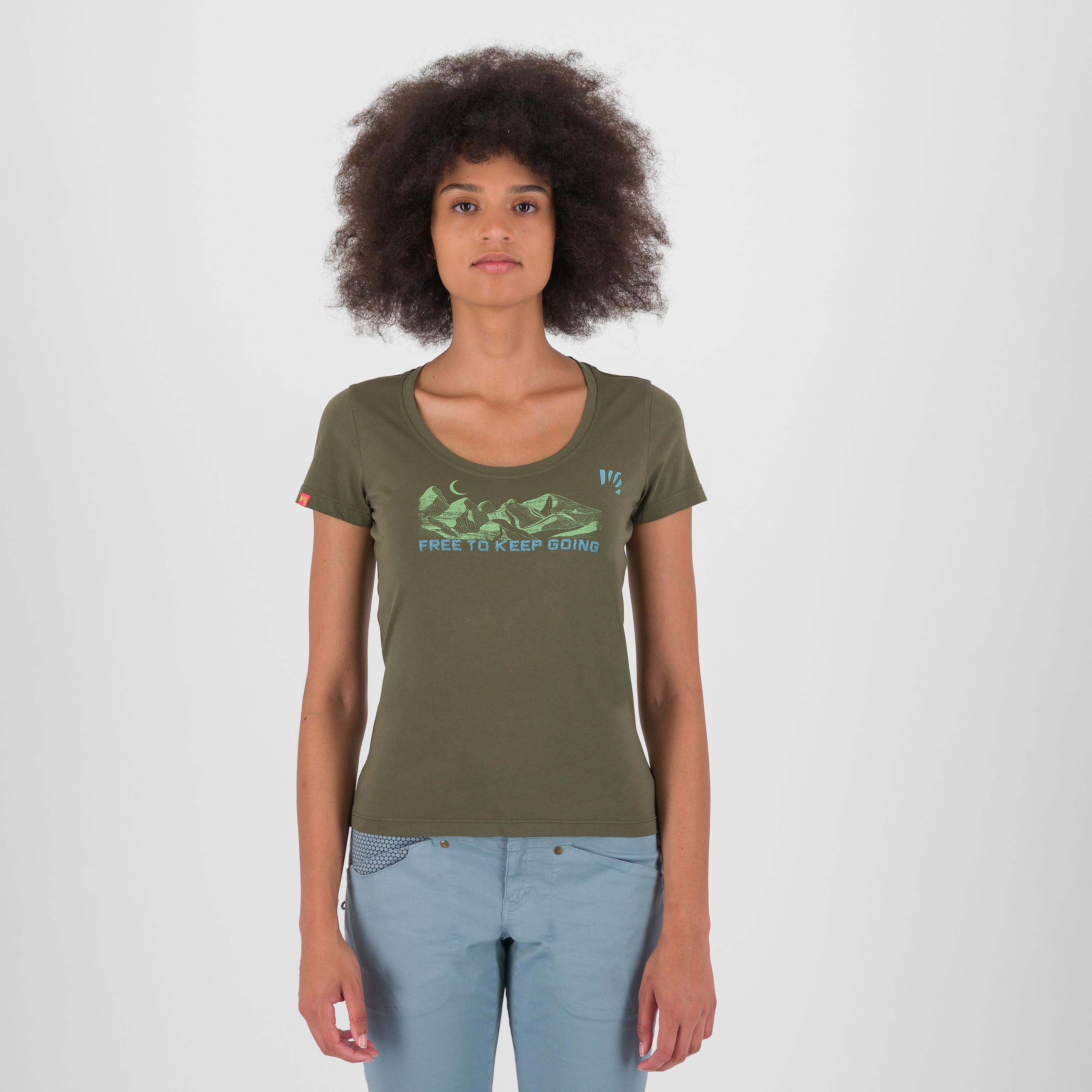 Crocus evo w t-shirt - grape leaf - karpos