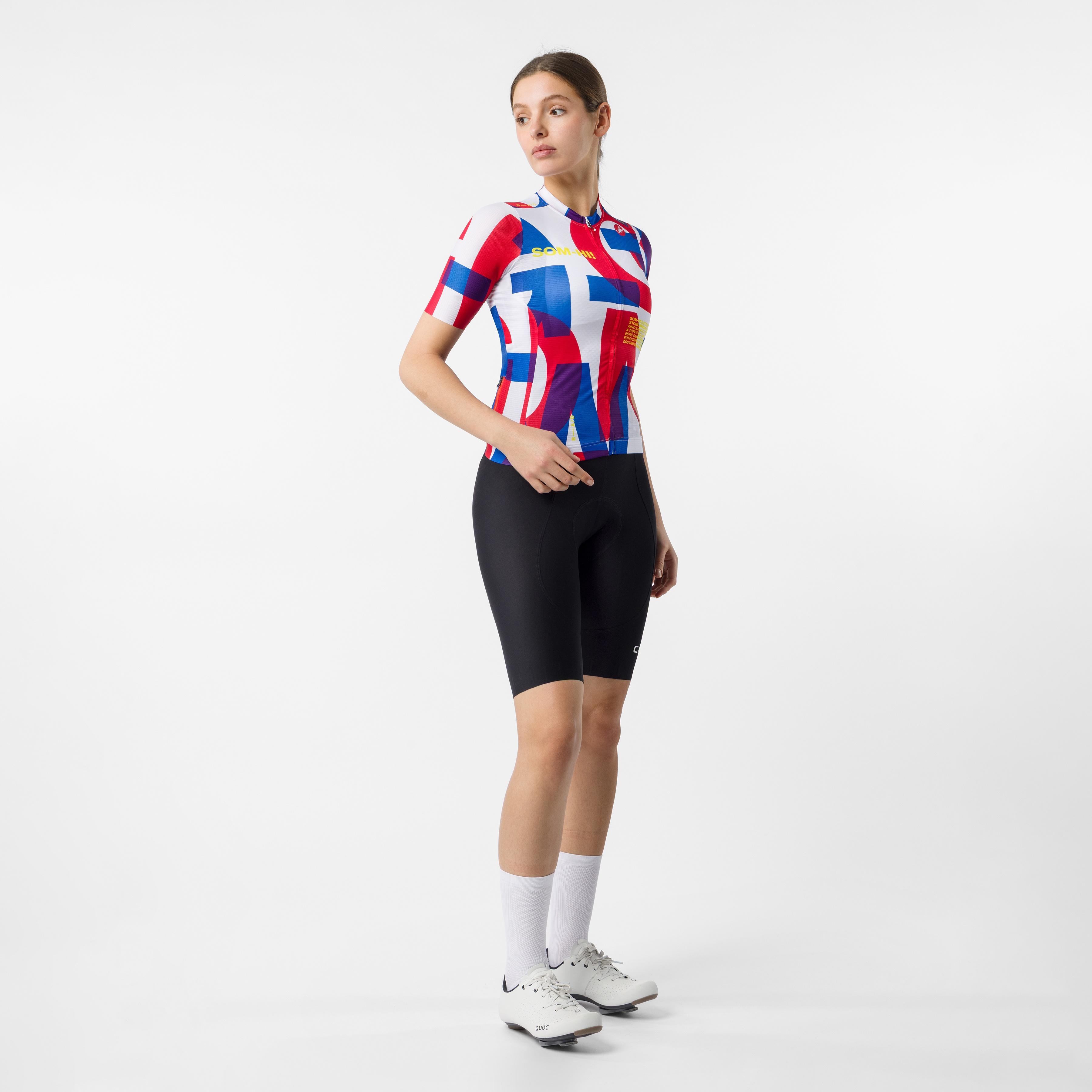 Espresso 2 w jersey - white zip - castelli