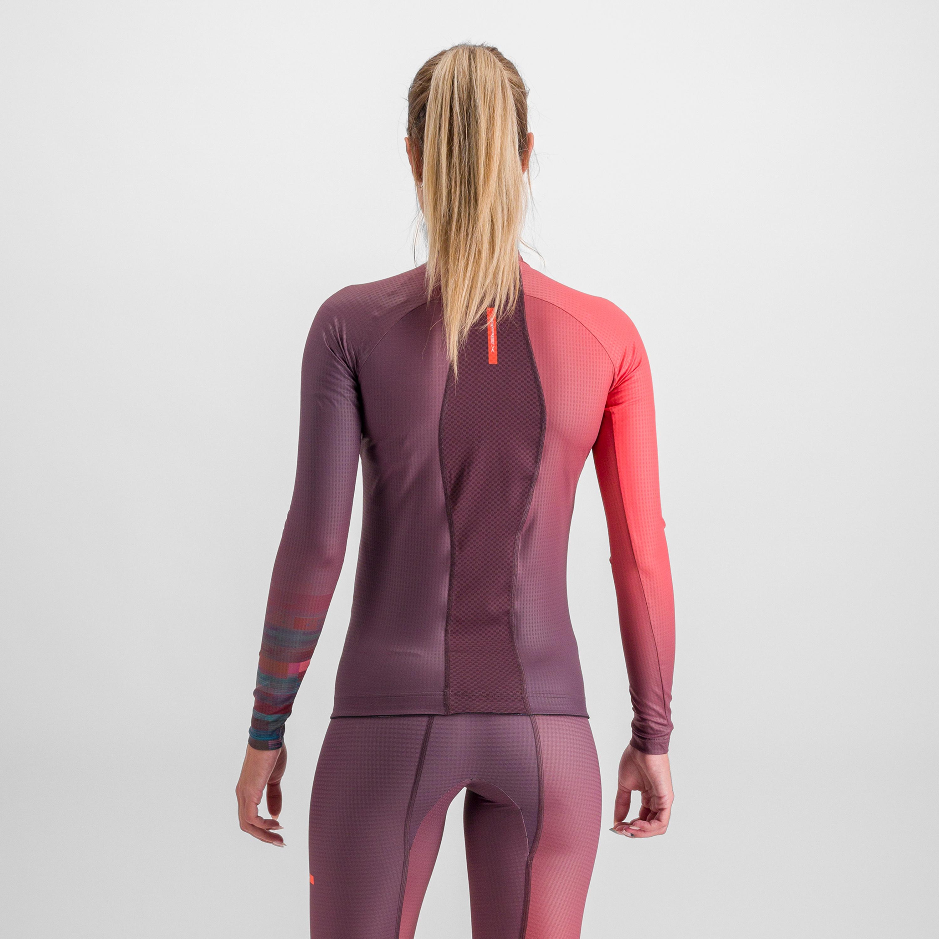 Apex w jersey - huckleberry/pompelmo - sportful