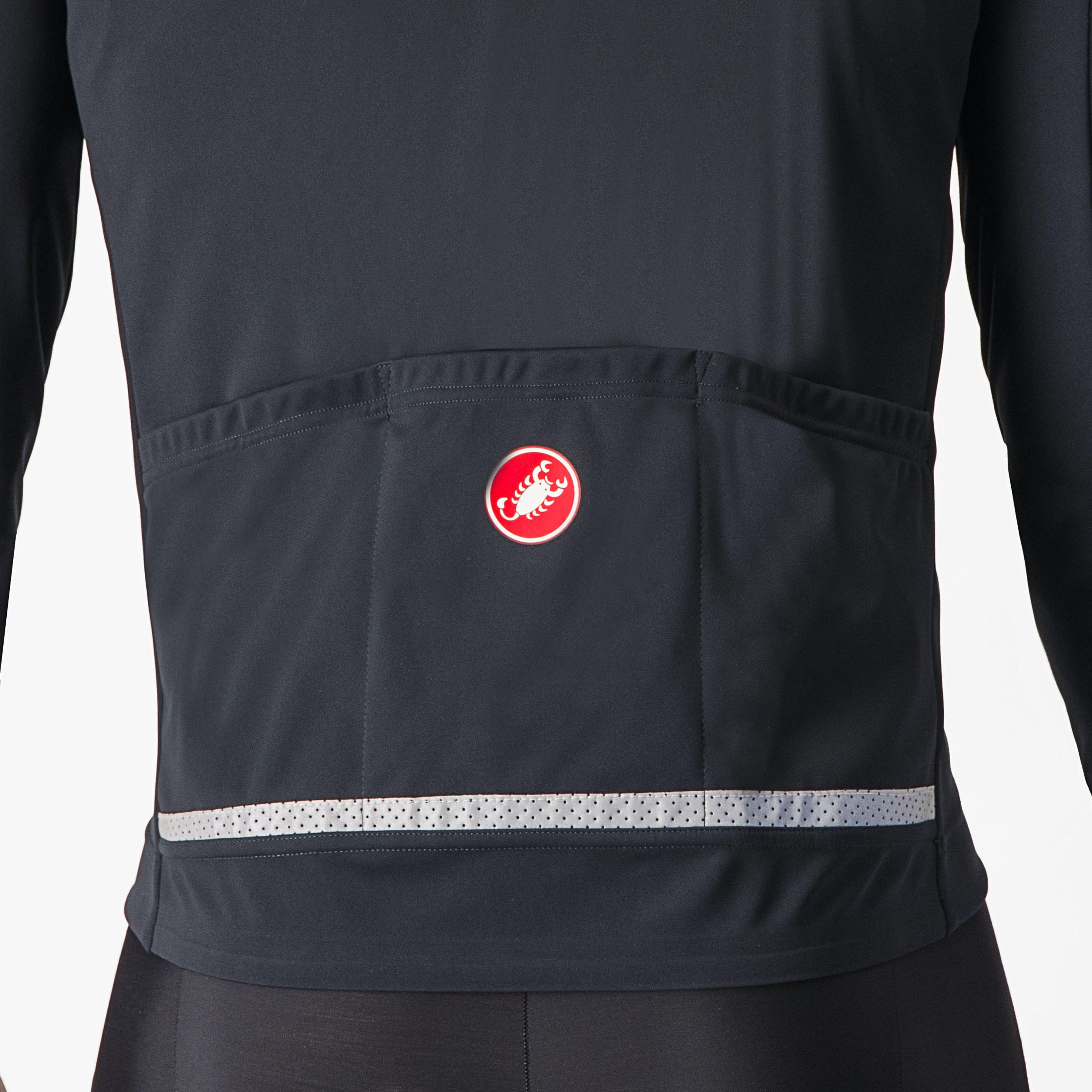 Go jacket - light black/white - castelli