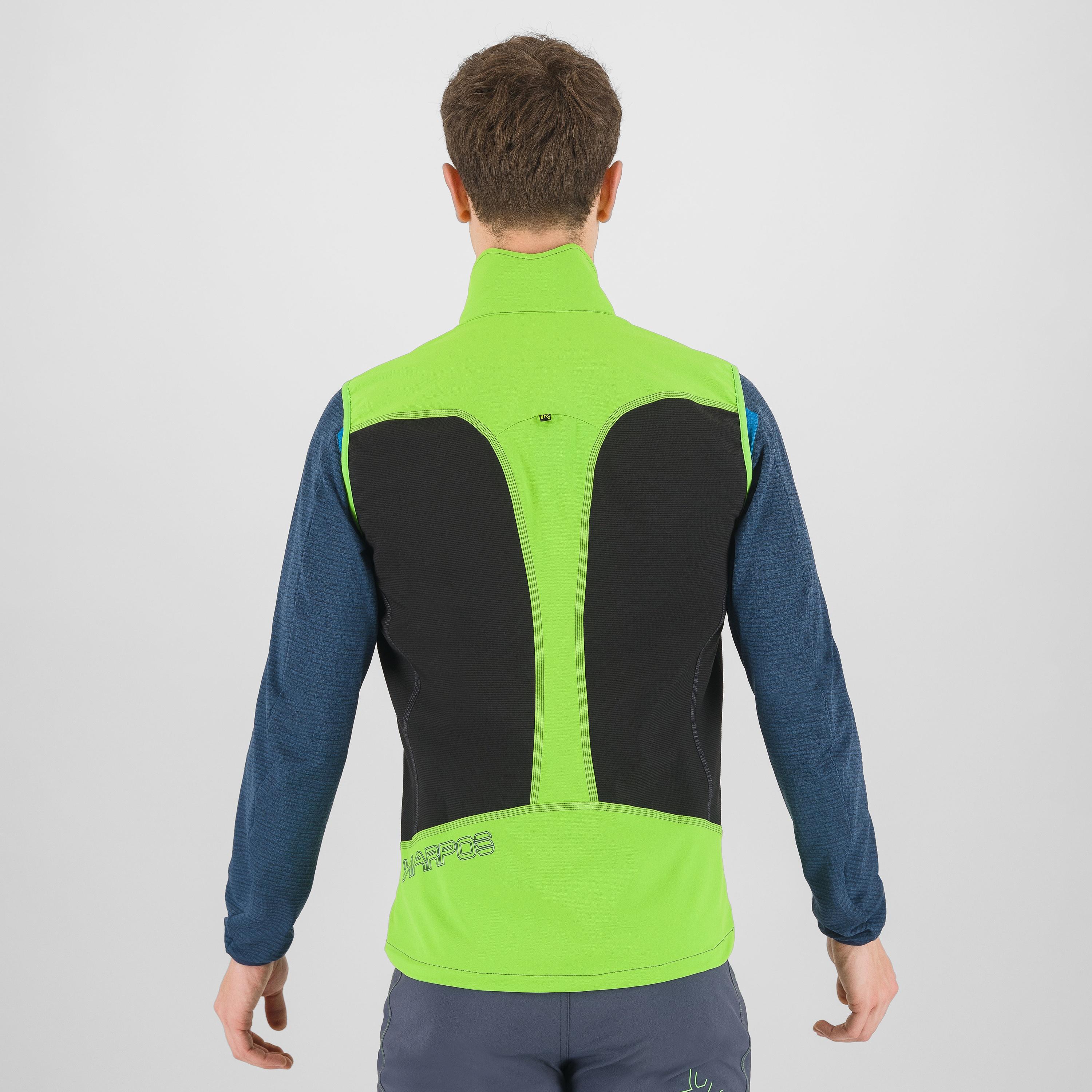 Parete vest - black/jasmine green - karpos