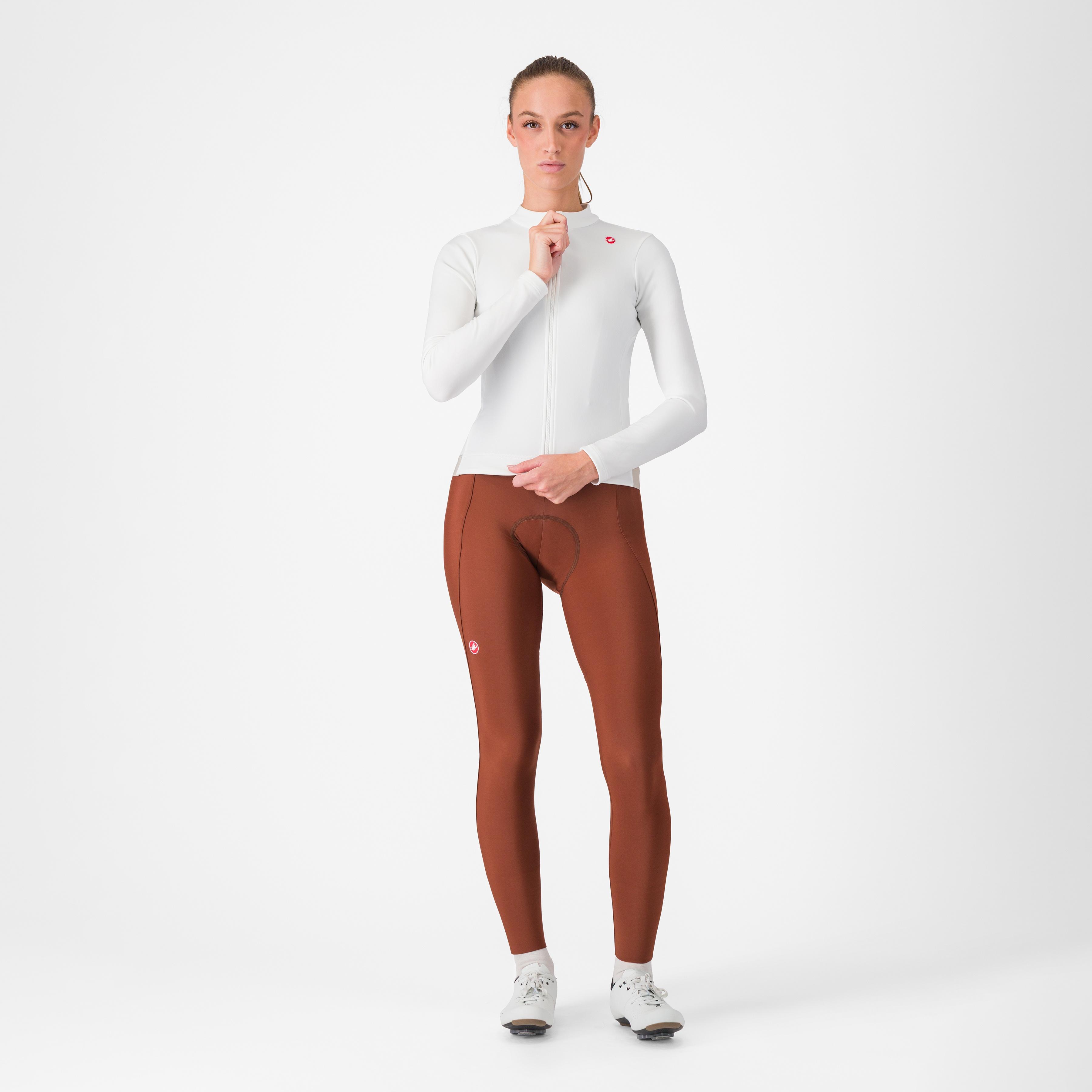 Espresso w dt bibtight - deep mocha - castelli