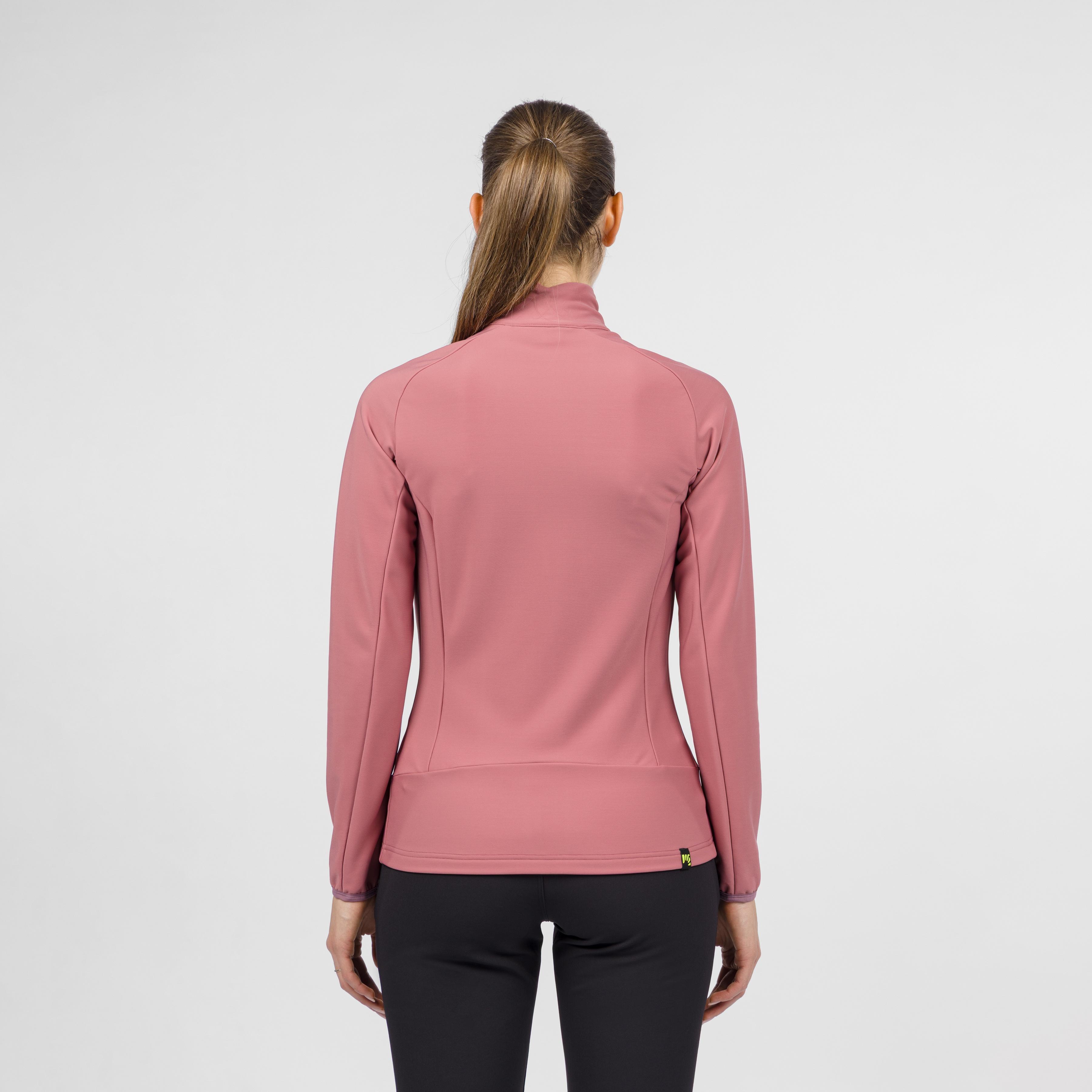 Santino w full zip fleece - deco rose - karpos