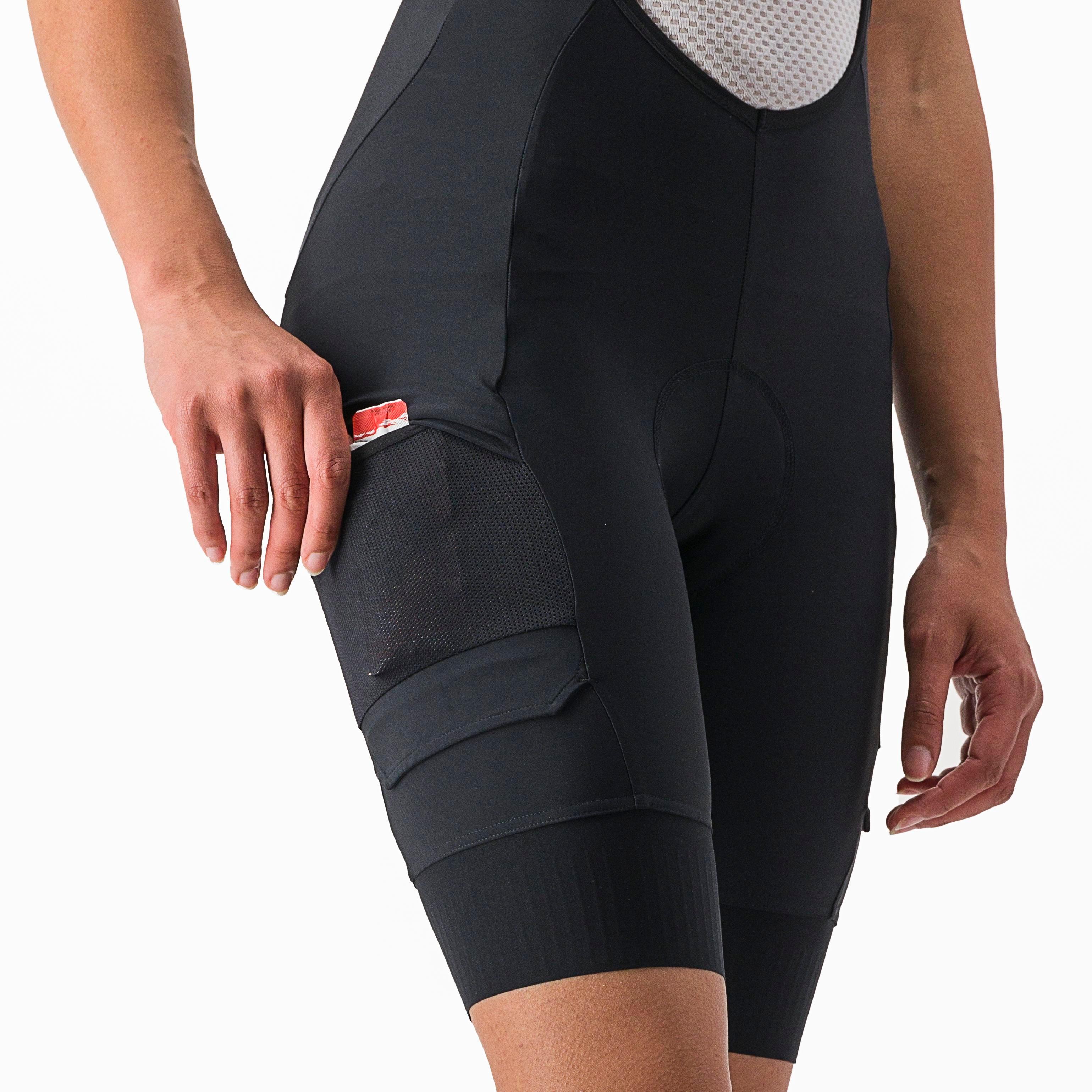 Unlimited cargo w bibshort - black - castelli