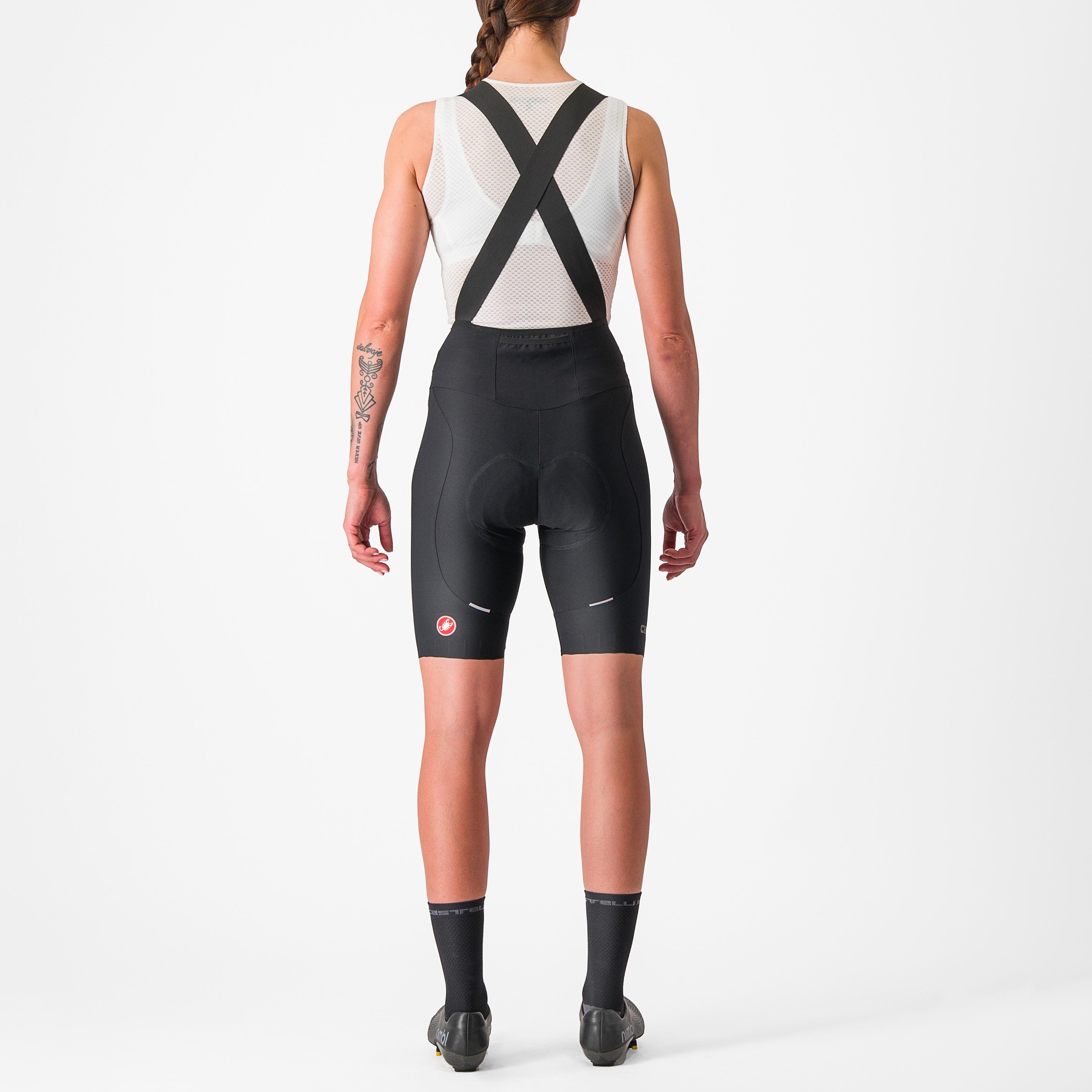 Espresso w dt bibshort - black - castelli