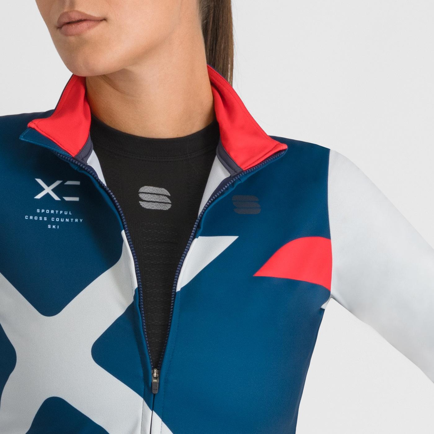 Squadra w jersey - teal blue/ice - sportful