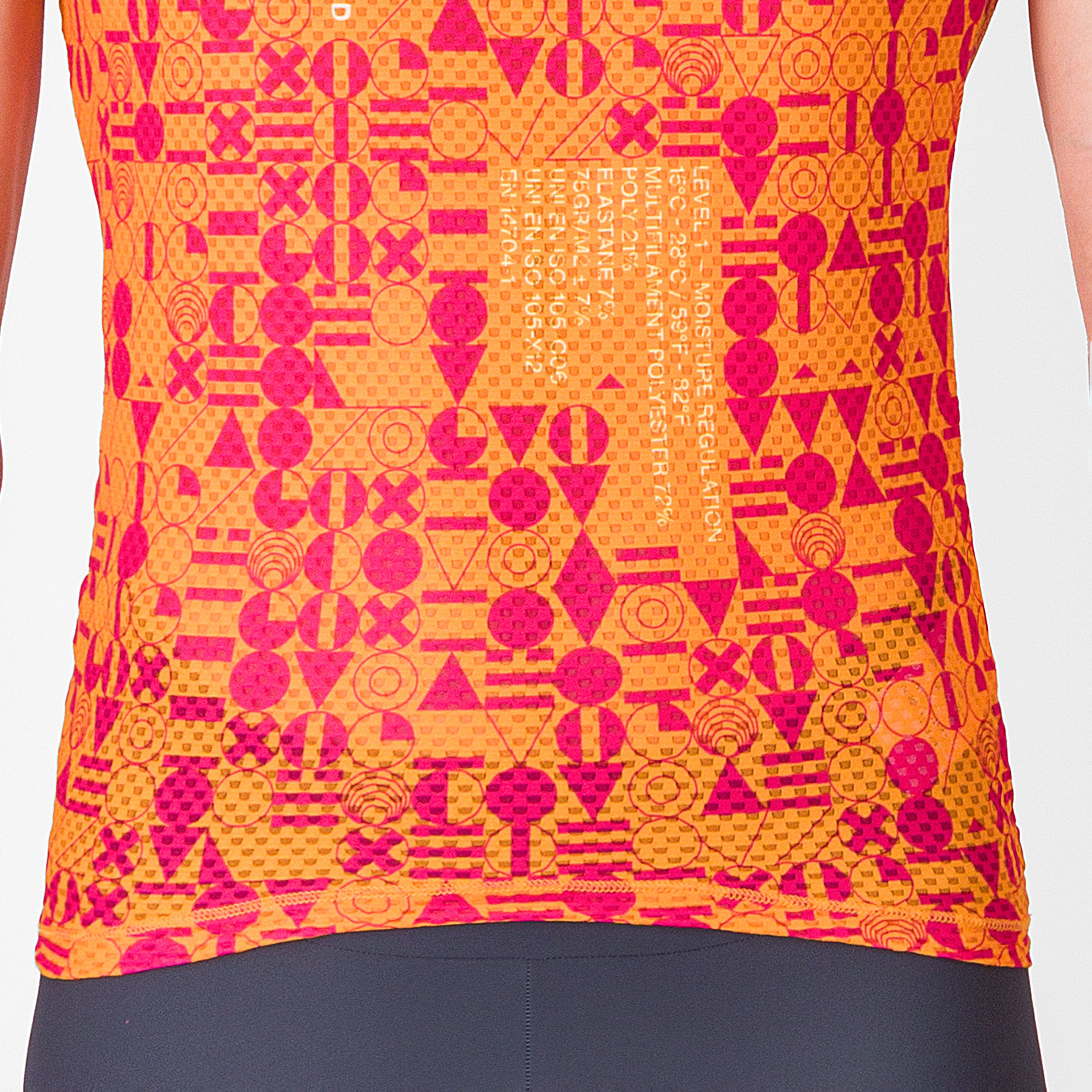 Espresso r-a/d baselayer - vivid orange - castelli