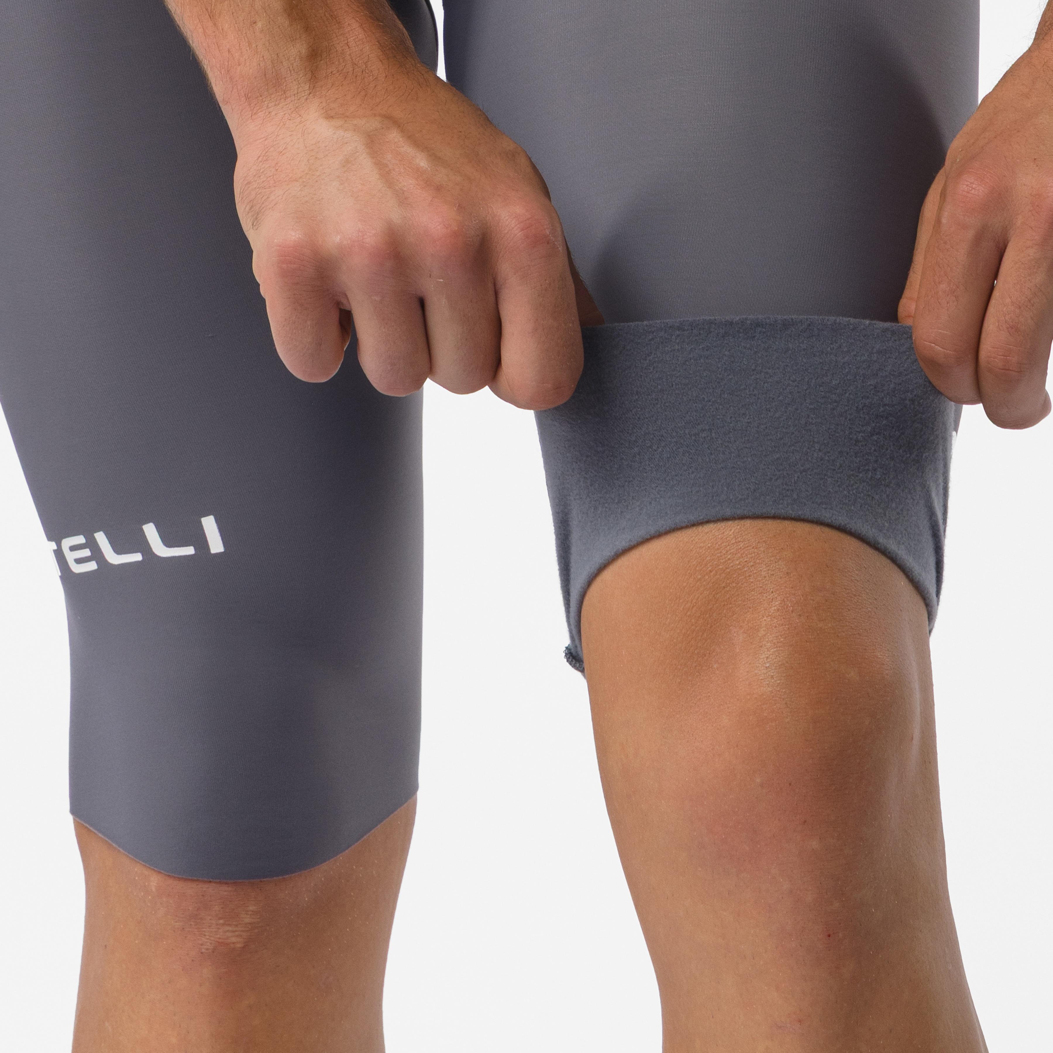 Espresso thermal bibshort - smoky gray - castelli