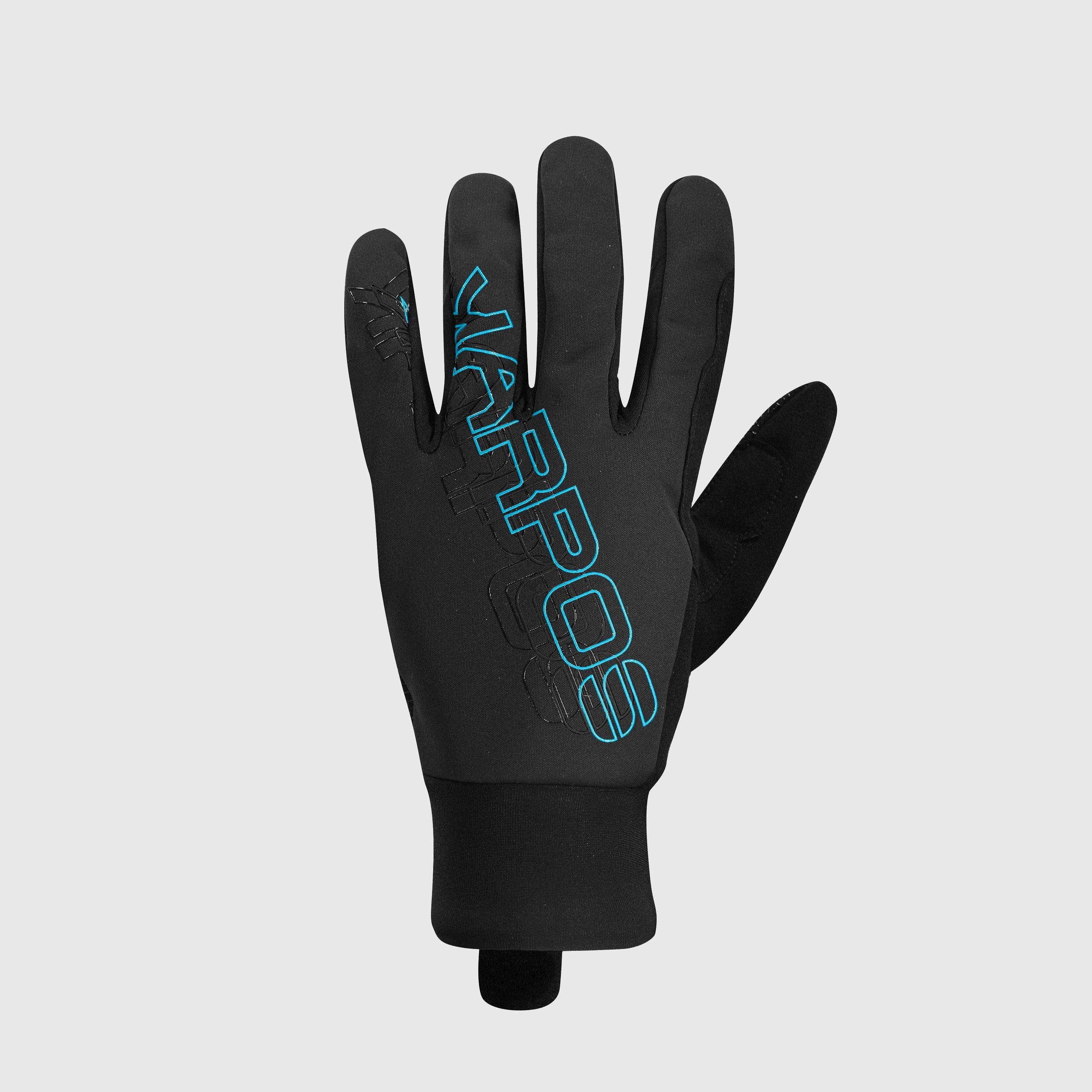 Race glove - black/blue atoll - karpos