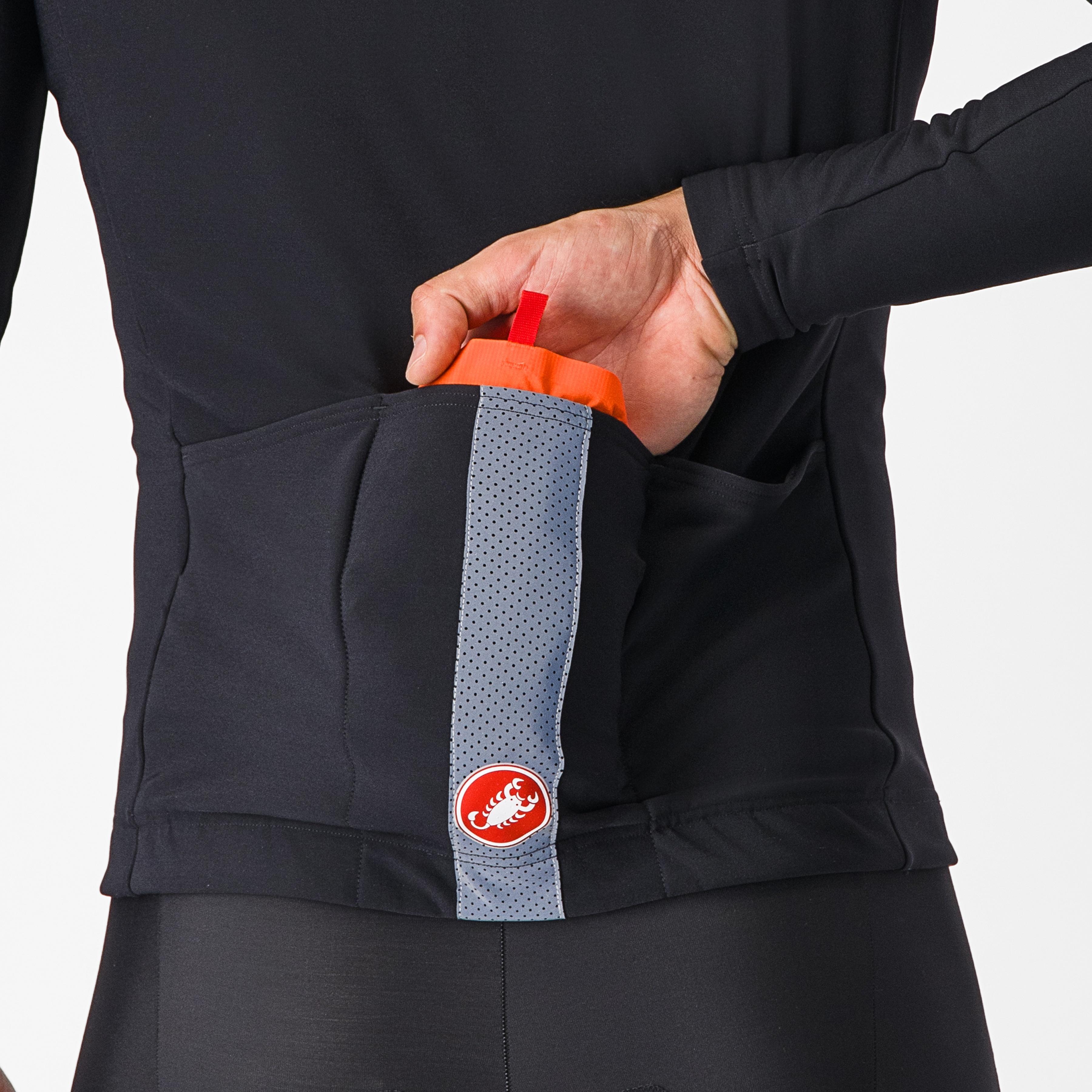 Emergency 2 rain jacket - brilliant orange - castelli