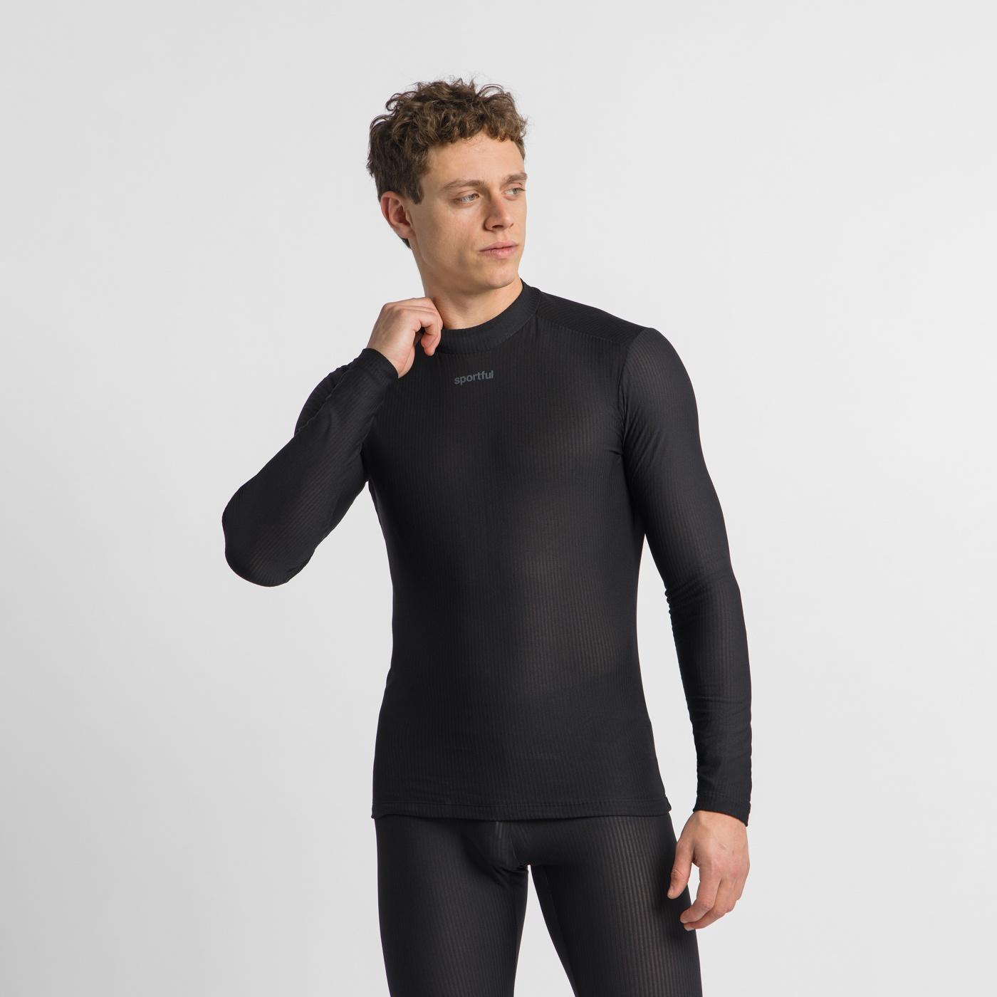 Winter tee long sleeve - black - sportful