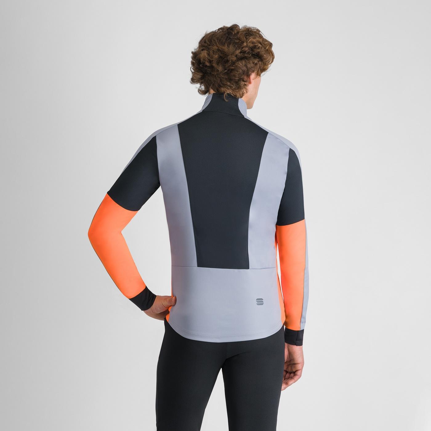 Apex light jacket - cement/orange/black - sportful