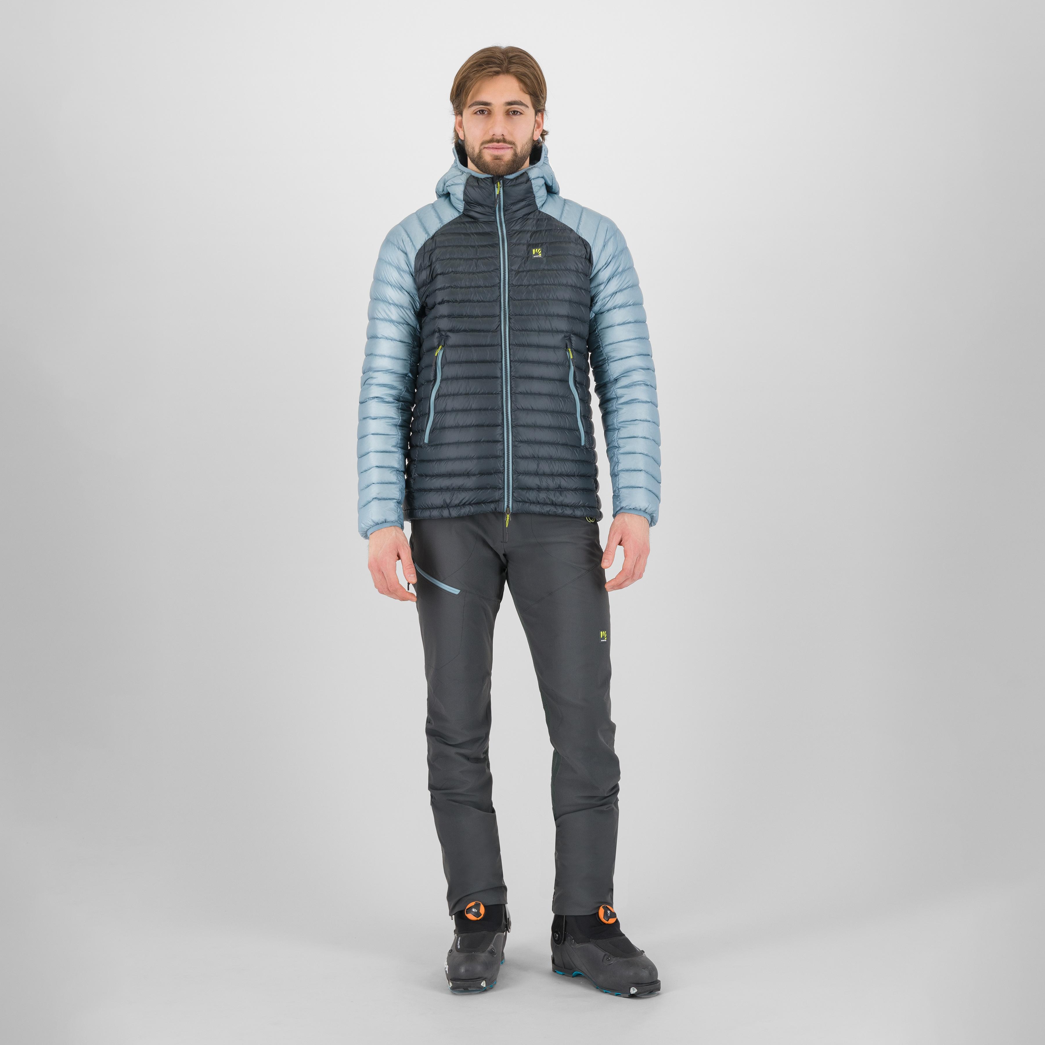 Alagna down jacket - woodl.gray/smoke blue - karpos