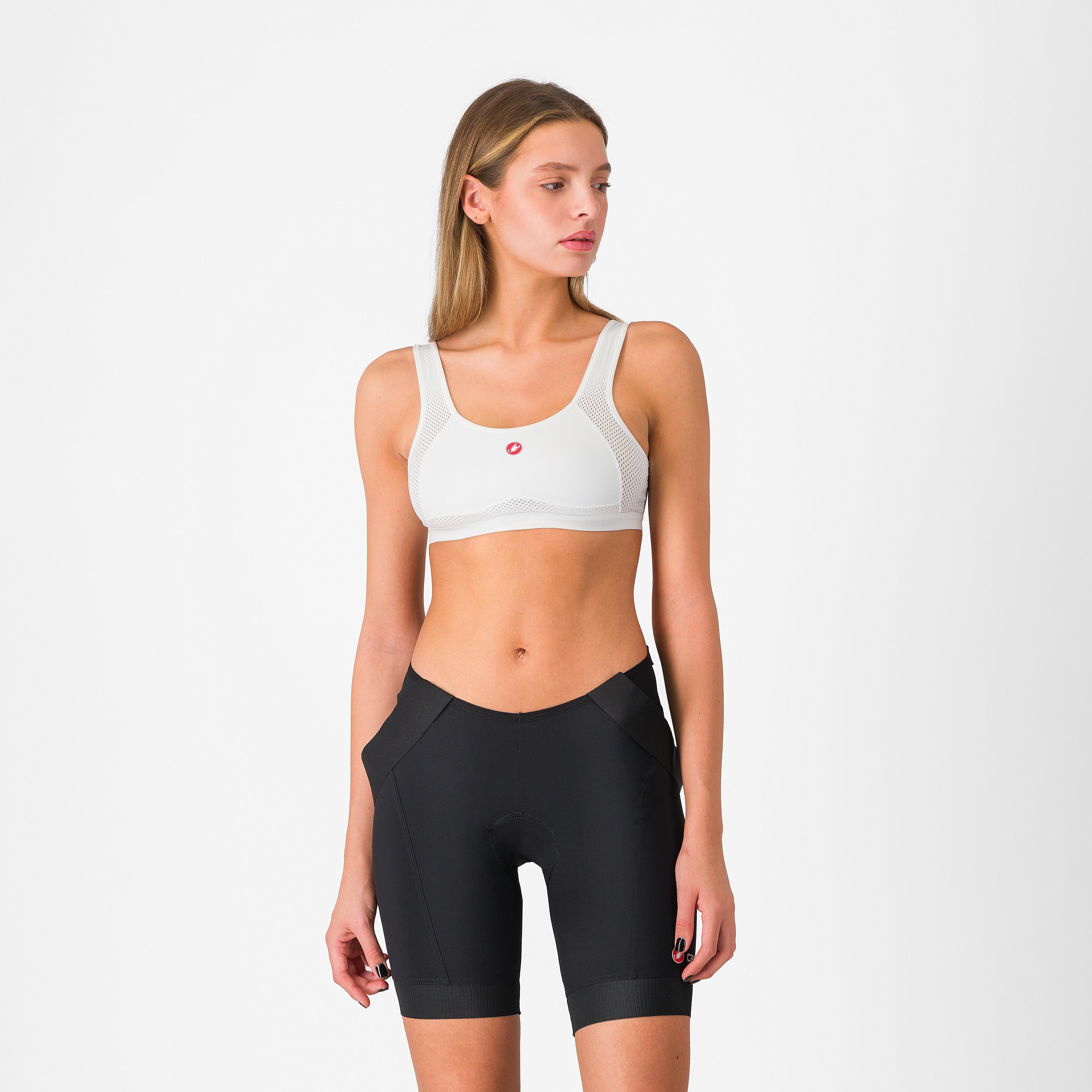 Rosso corsa bra - white - castelli