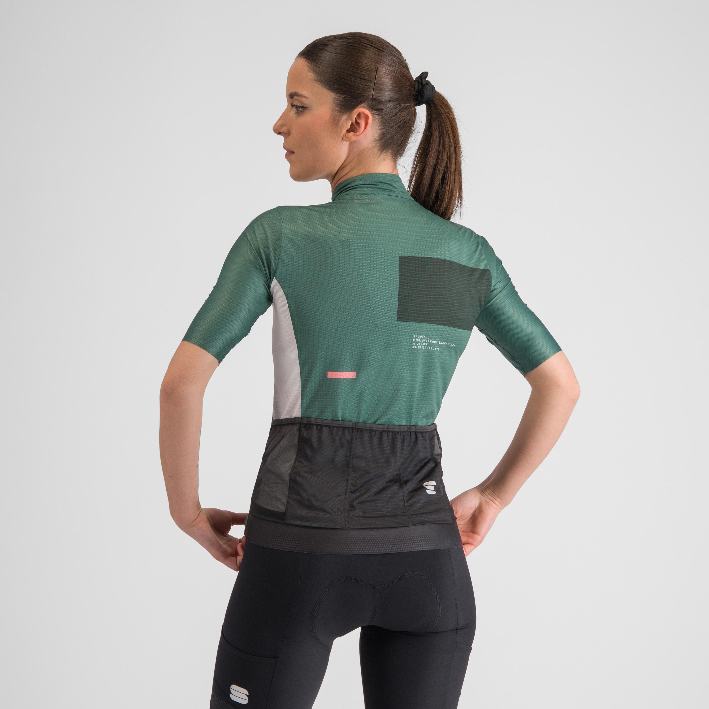 Breakout supergiara w jersey - shrub green - sportful