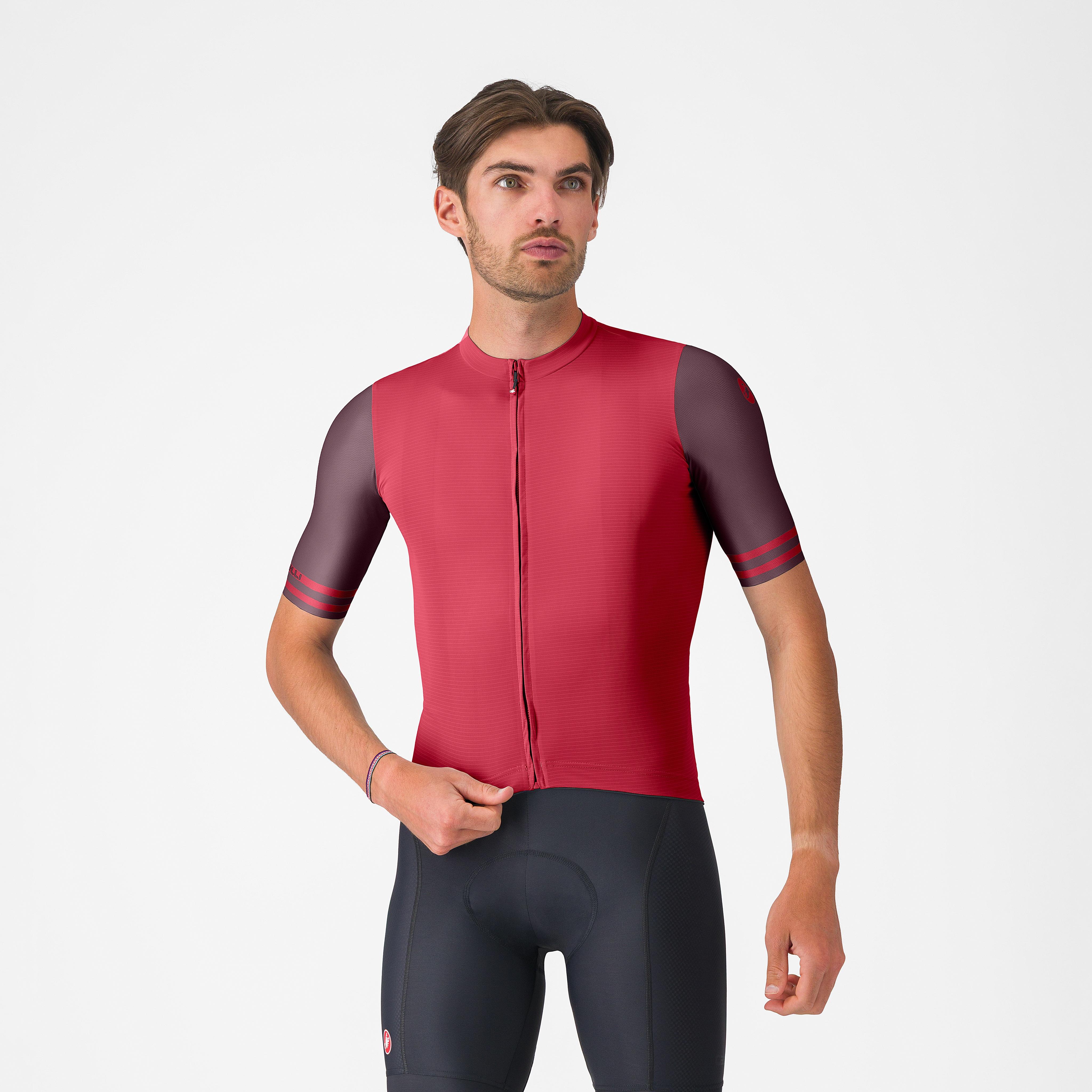 Prologo lite 2 jersey - rich red/bordeaux - castelli