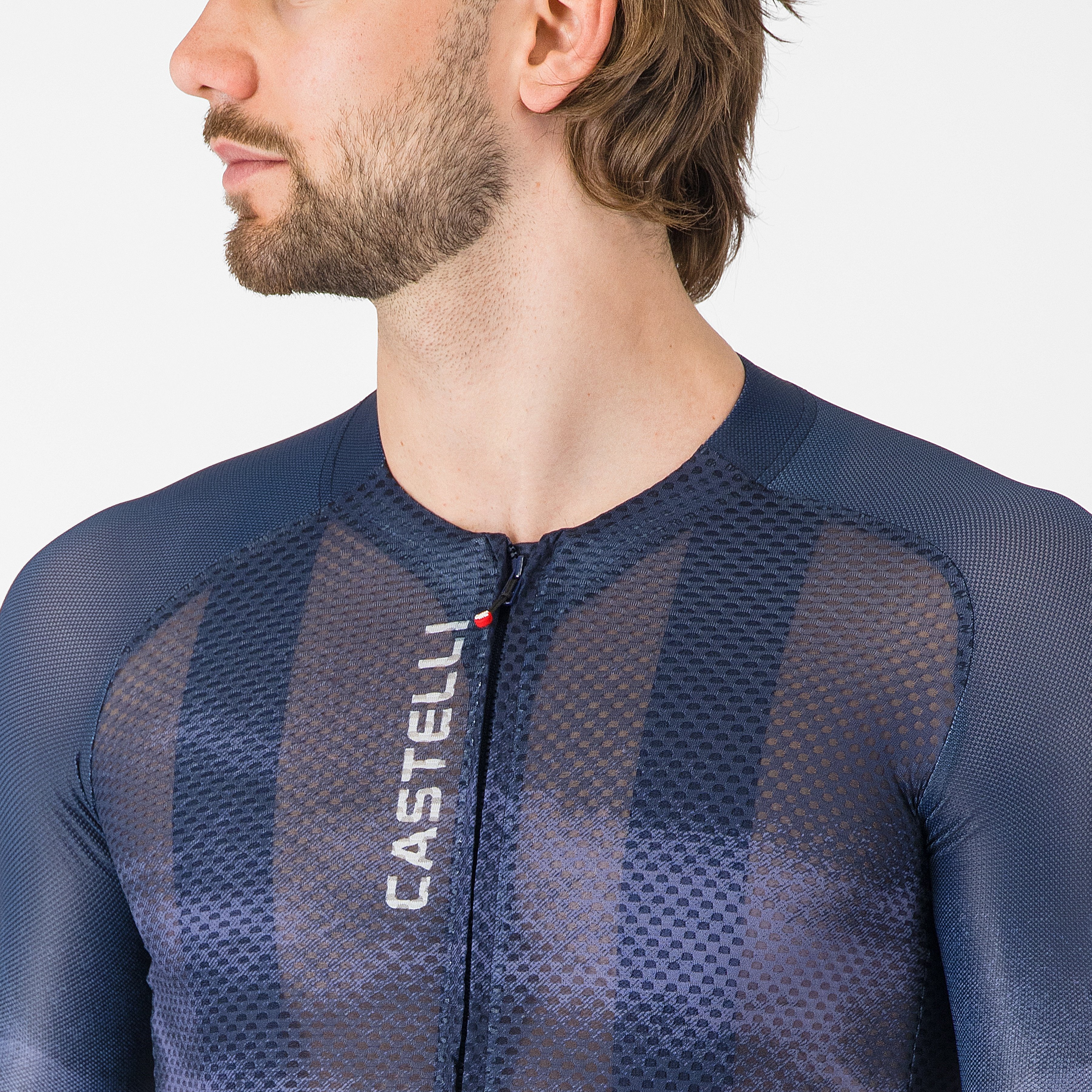 Climber's a/c jersey - belgian blue/winter sky - castelli