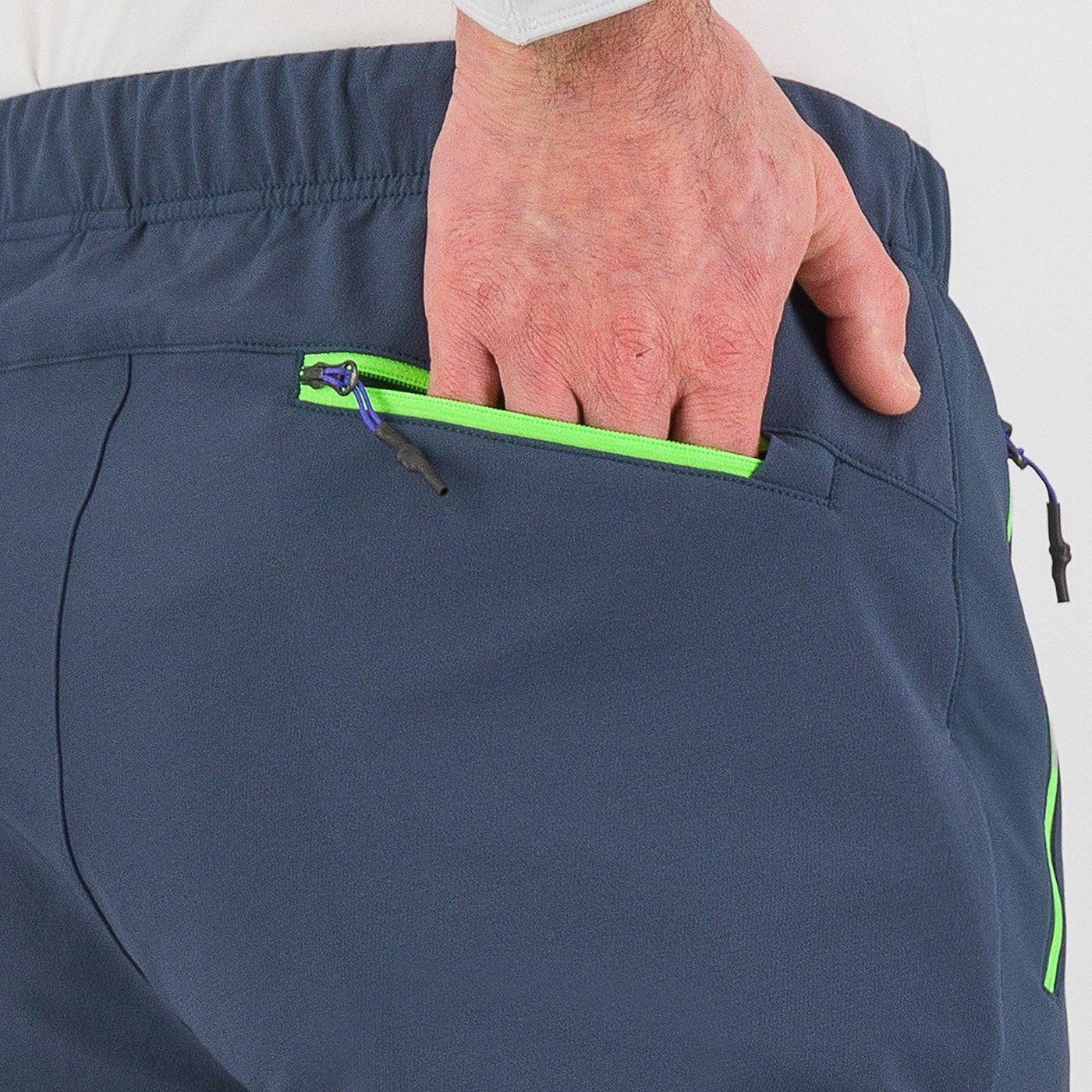 Cevedale evo pant - midnight/green flash - karpos