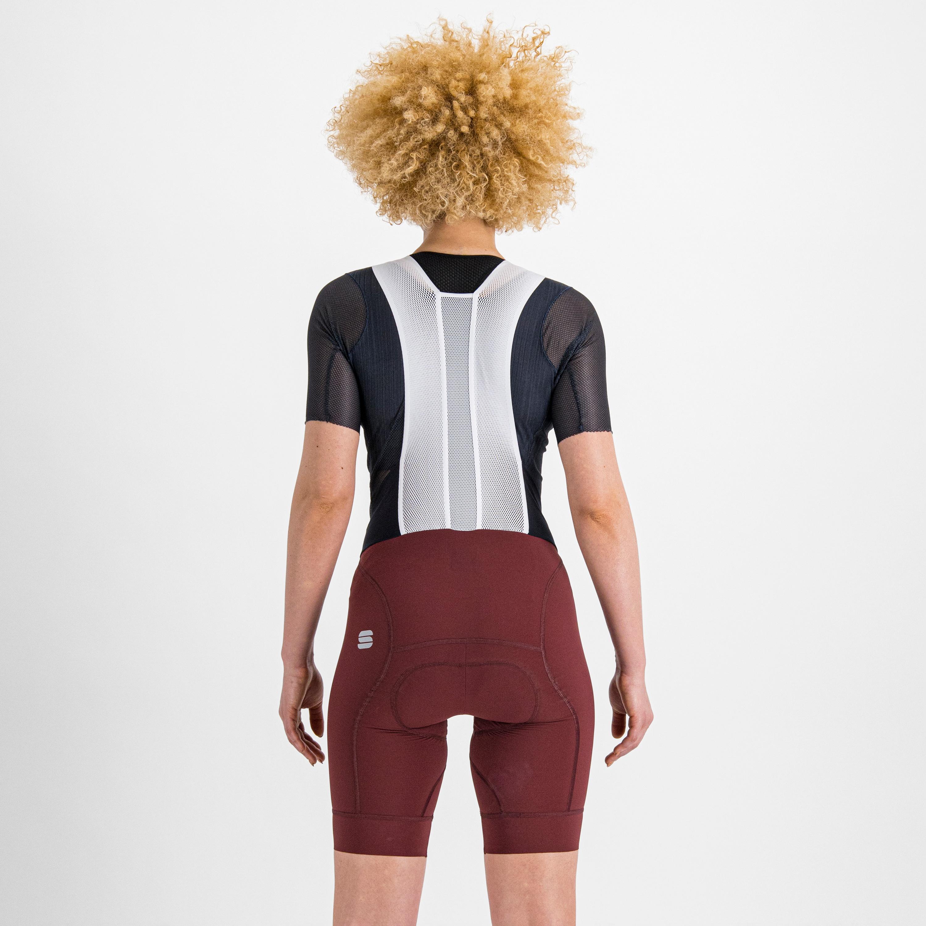 Bodyfit pro w bibshort - red wine - sportful