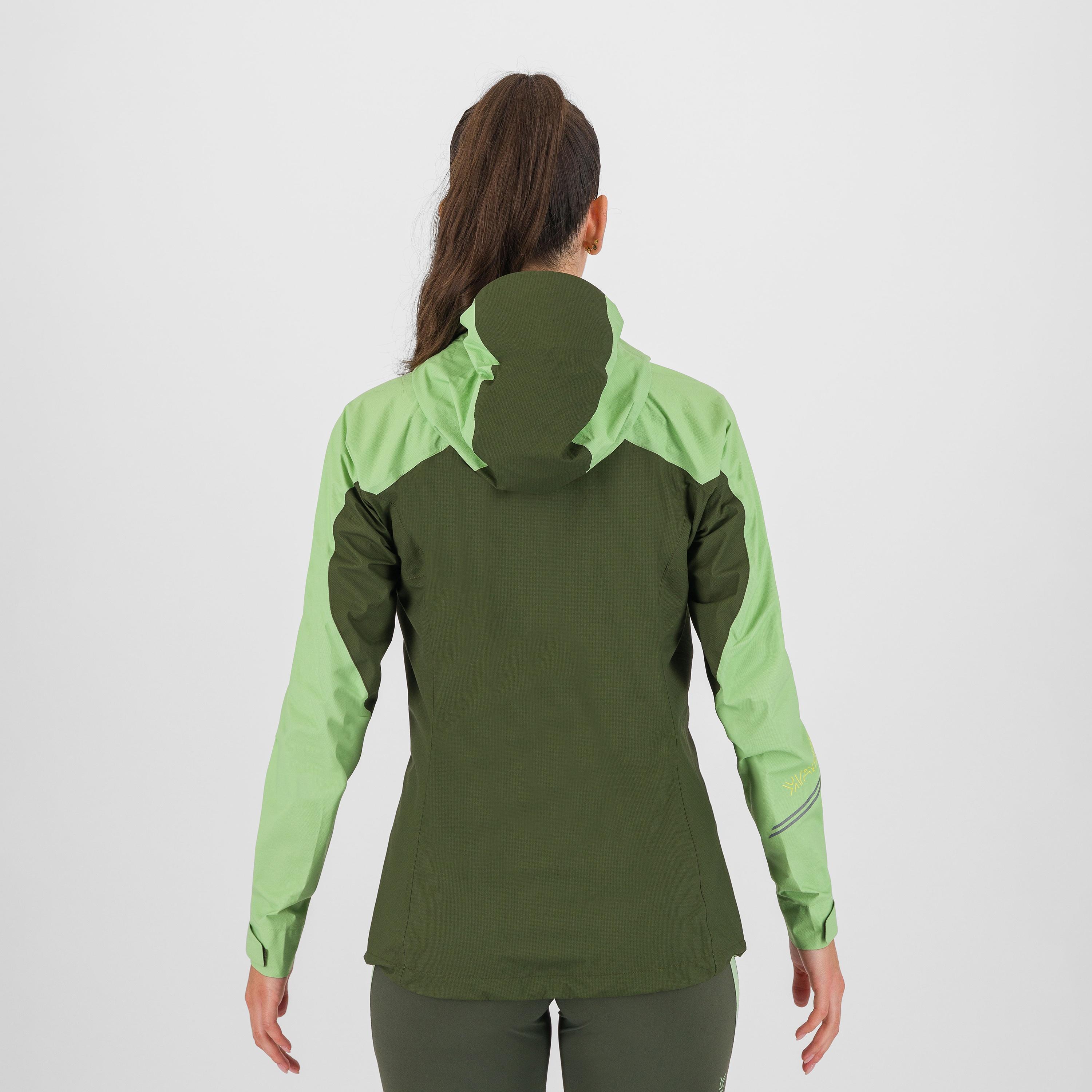 Lot rain w jacket - arcadian/rifle green - karpos