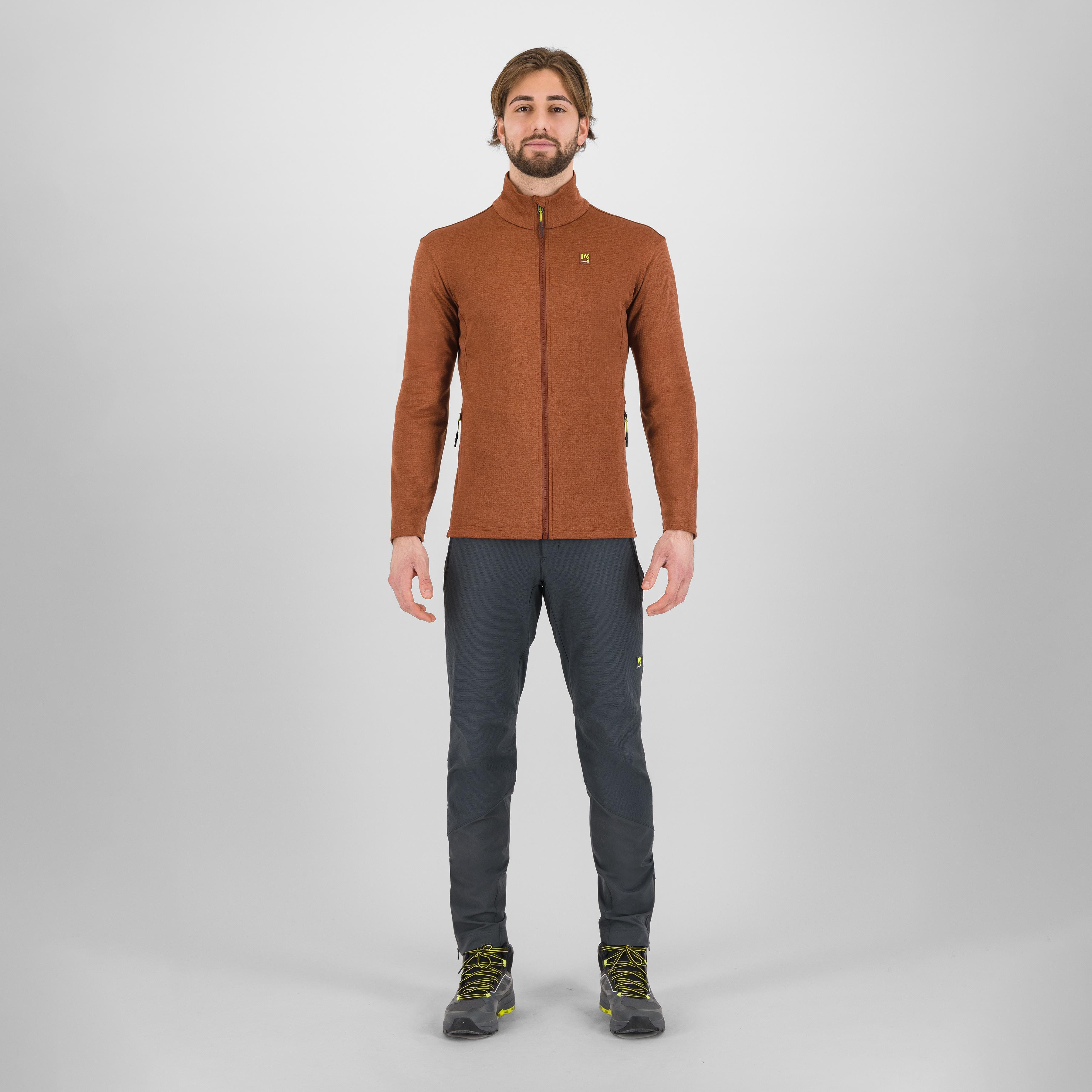 Pizzocco full zip fleece - mahogany - karpos