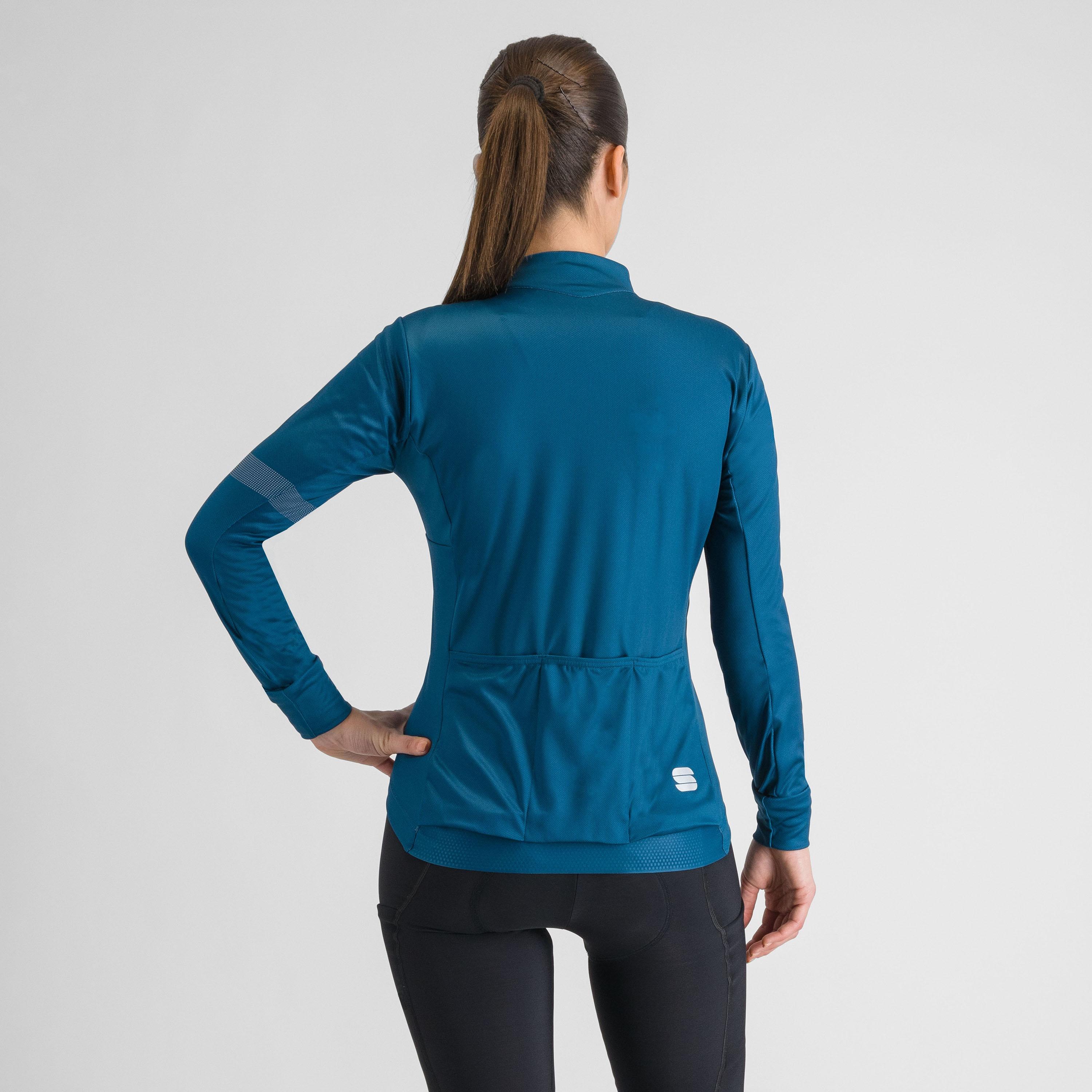 Supergiara woman thermal jersey - teal blu - sportful