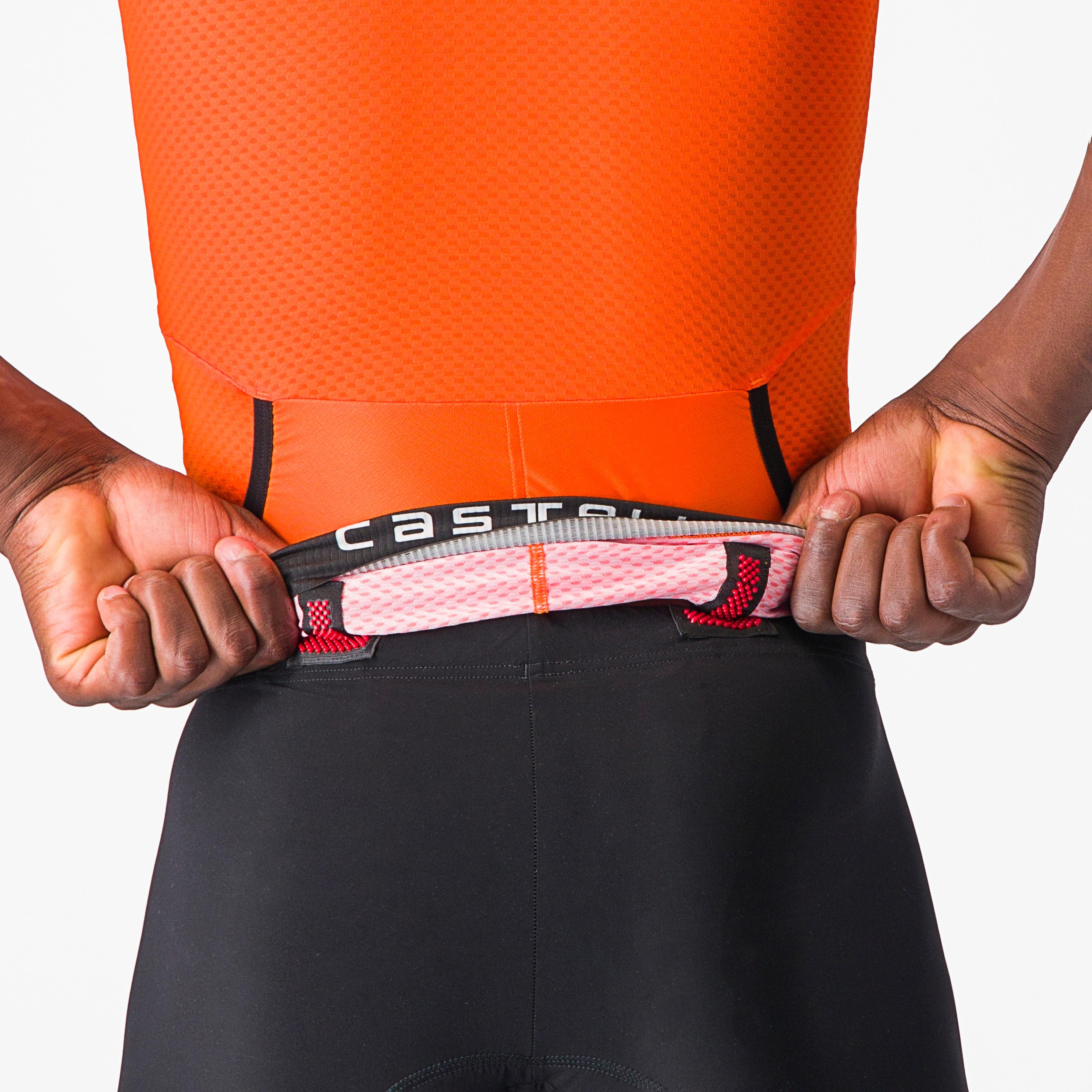 Free speed 2 race top - brilliant orange/belgian blue- - castelli