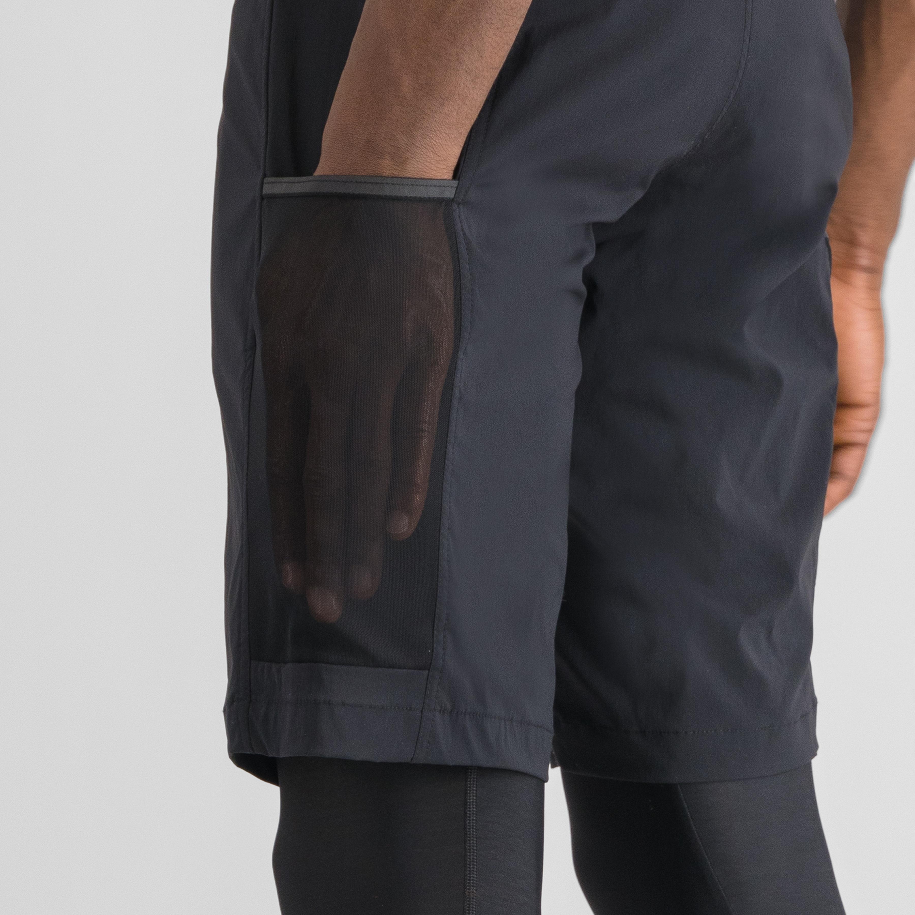 Supergiara overshort - black - sportful