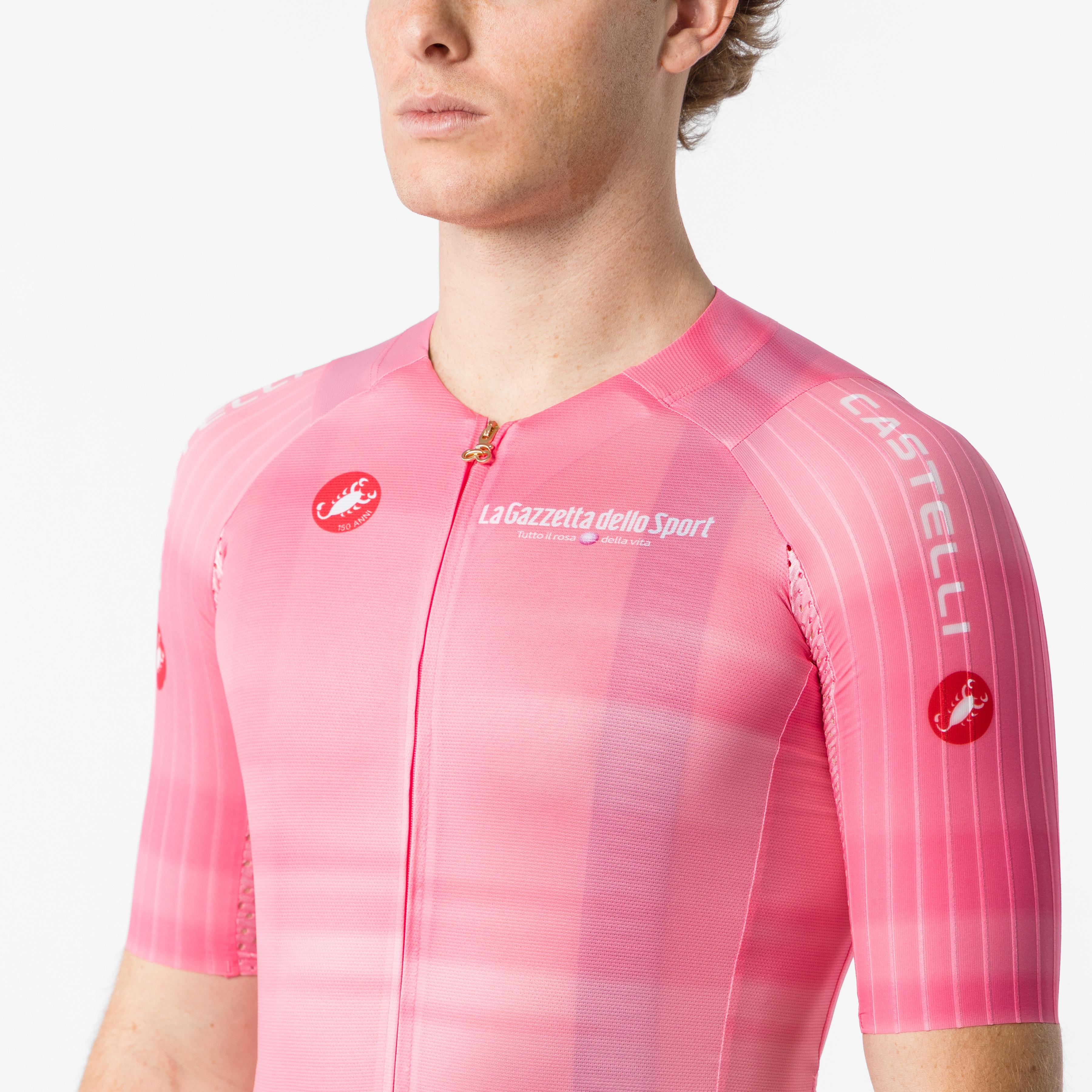 #giro109 race 8s jersey - rosa giro - castelli