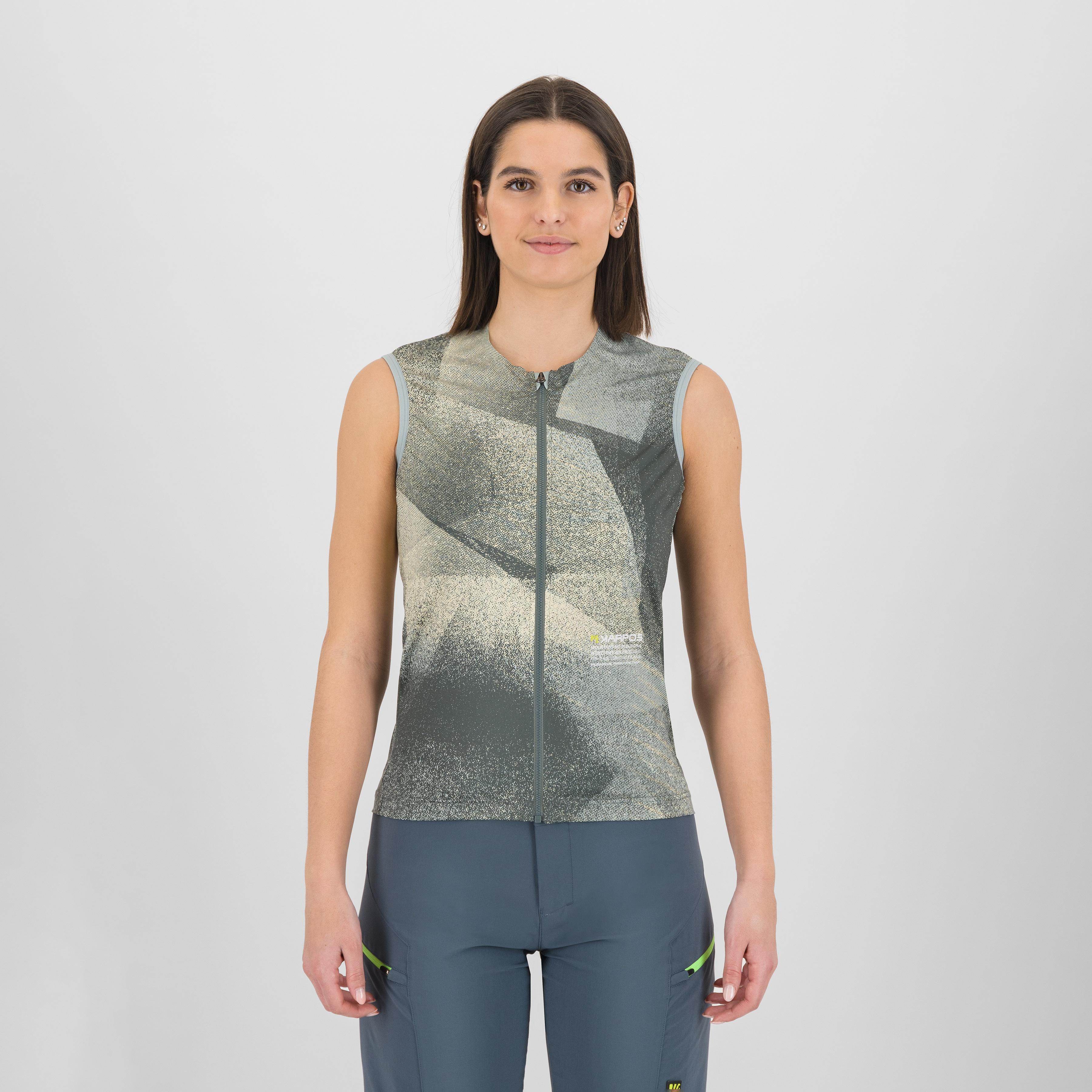 Sarca w full zip sleeveless - urban/summer - karpos