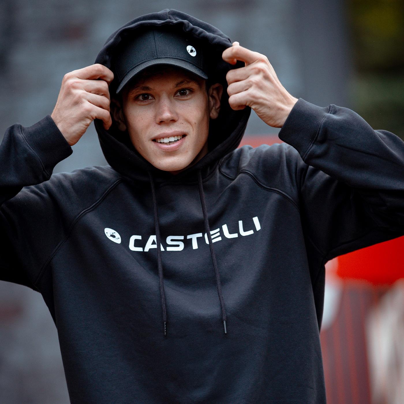 Logo hoody - black - castelli