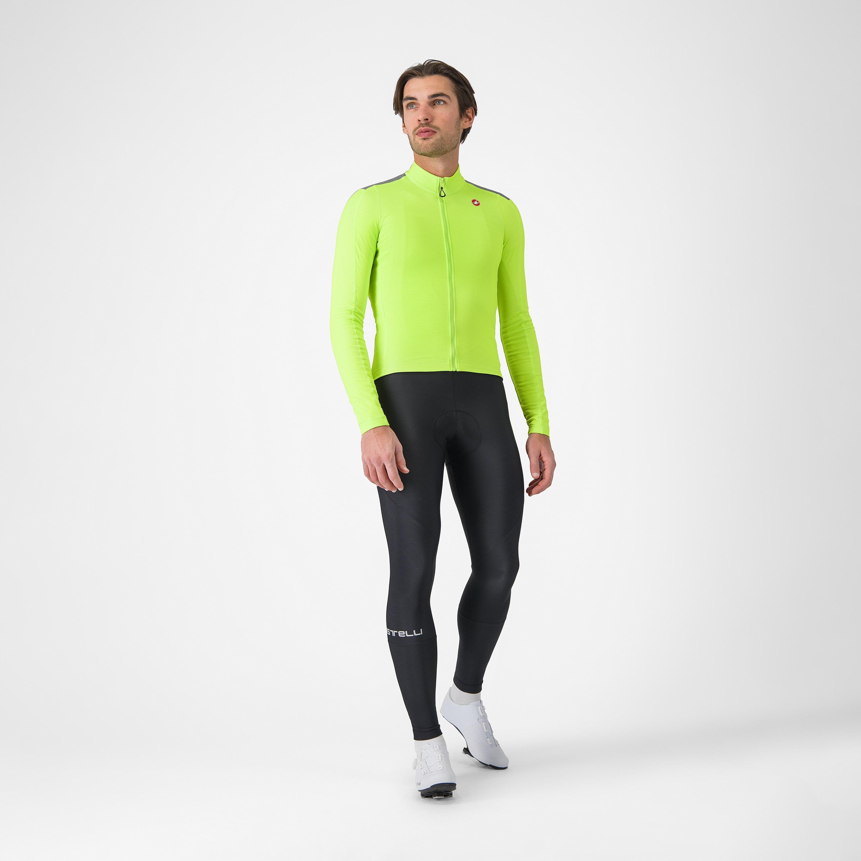 Puro 4 jersey - electric lime - castelli