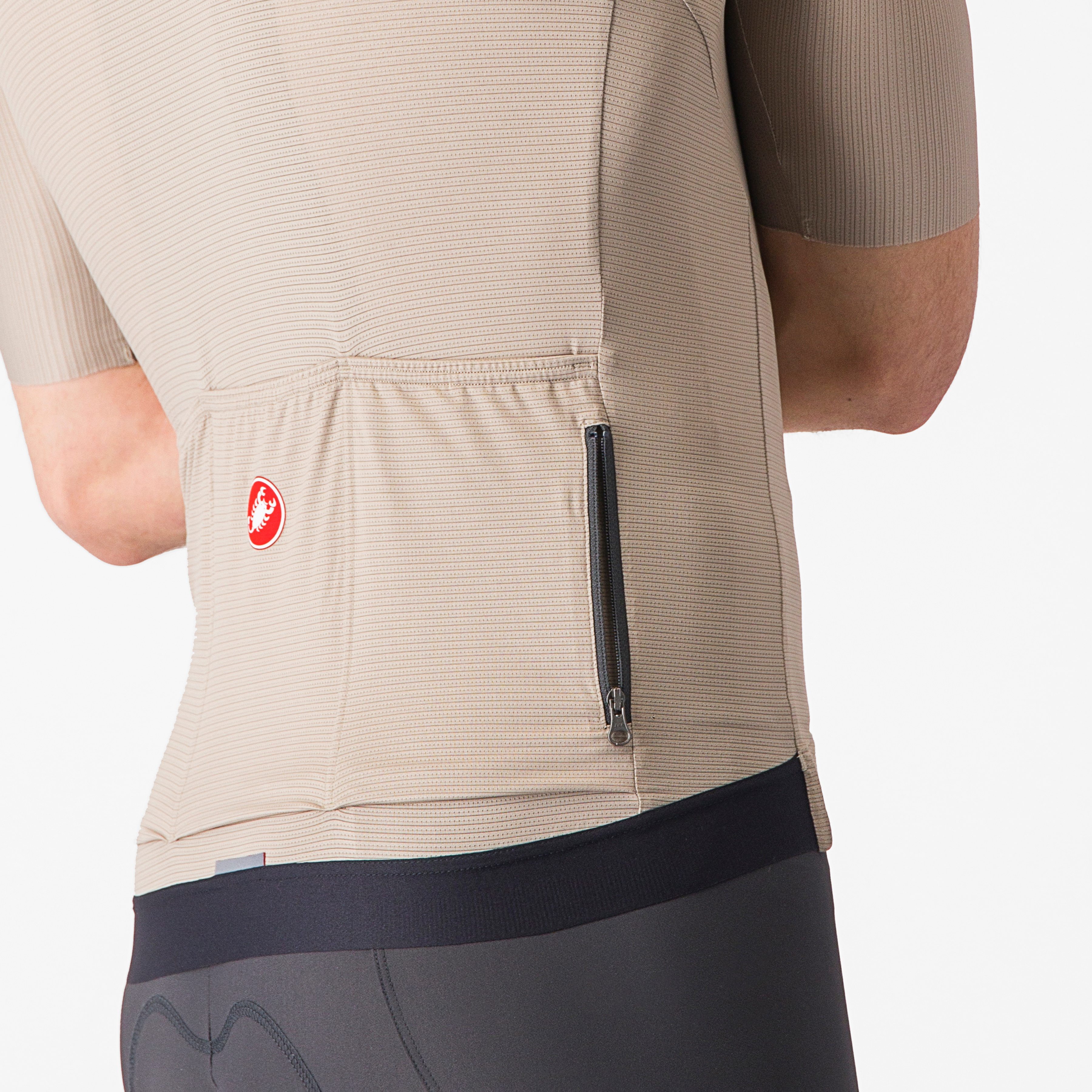 Espresso jersey - clay/black - castelli