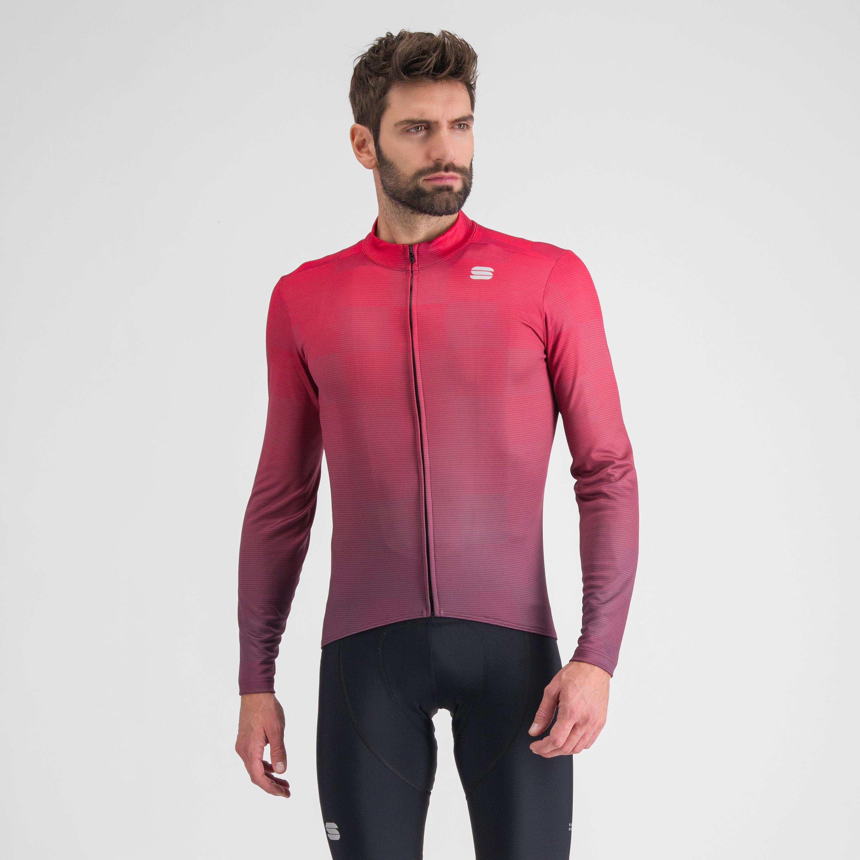 Rocket thermal jersey - tango red huckleberry - sportful